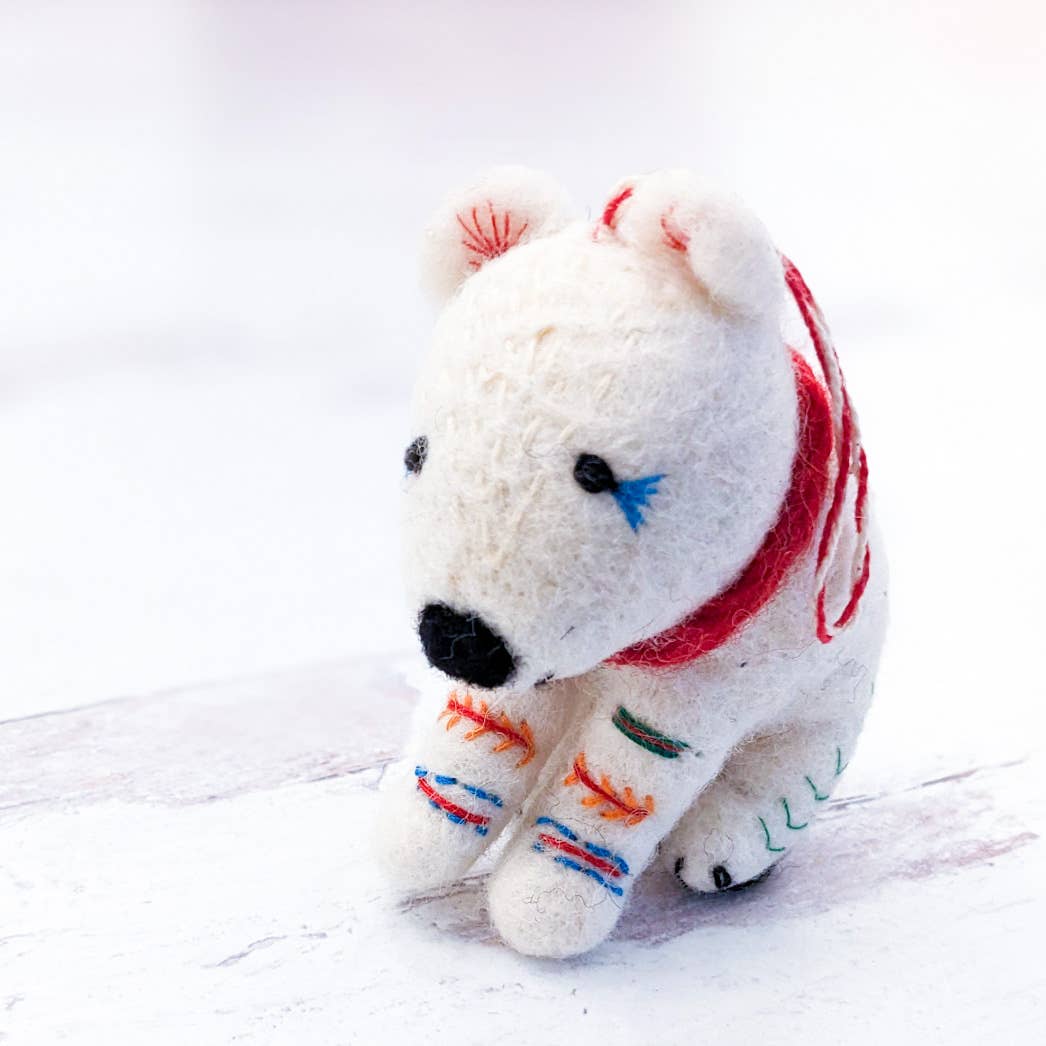 Nita The Polar Bear Eco Ornaments/Fresheners - Image 3