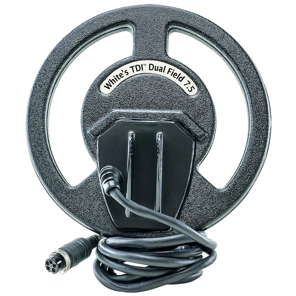 Whites 7.5" Dual Field Search Coil for TDI & TDI Pro Metal Detectors - Image 1