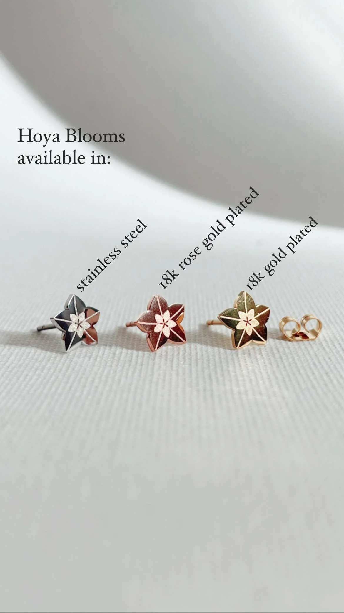 Hoya Blooms | Earrings studs - Image 3