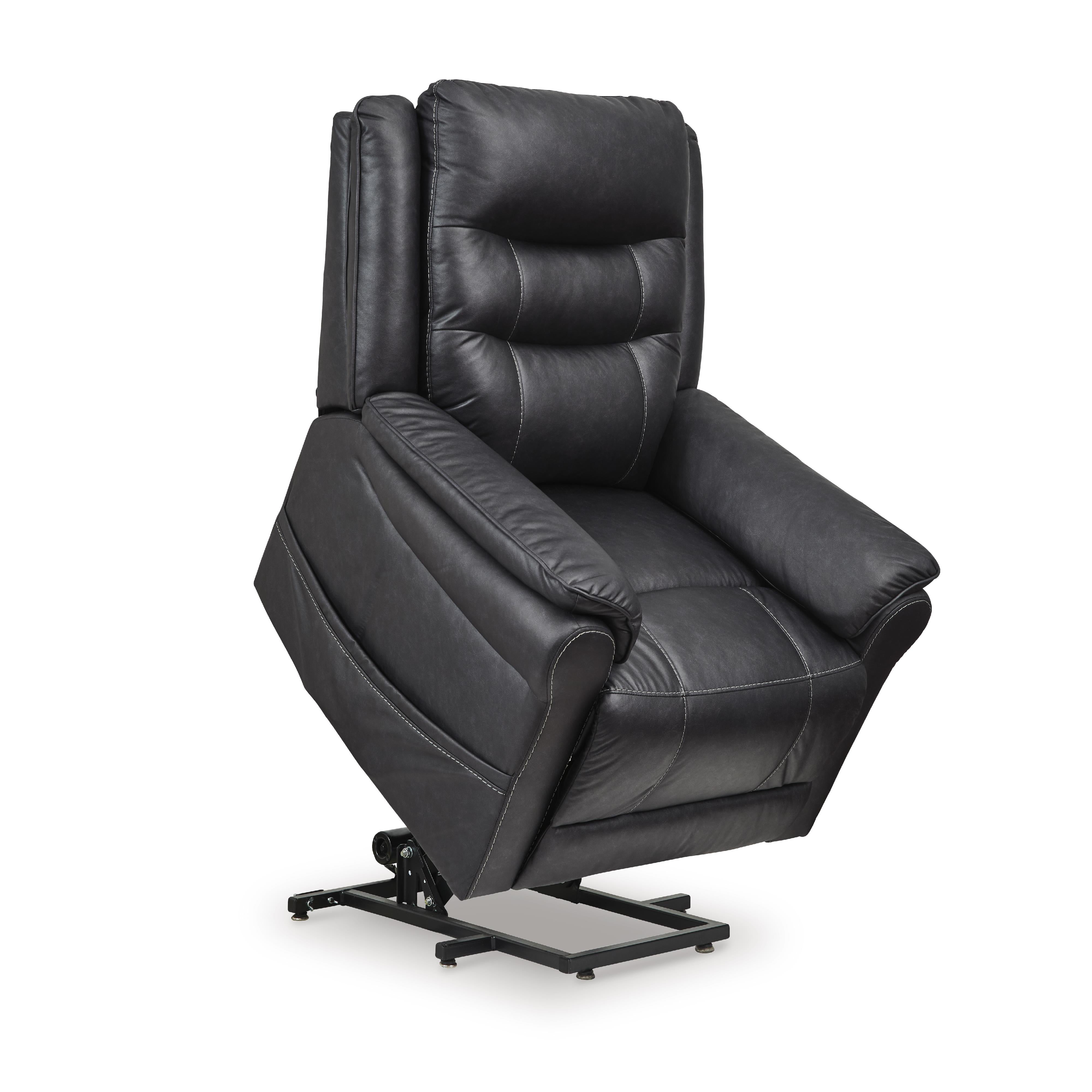Signature Design by Ashley Oatman 1800512 Power Lift Recliner - Image 3