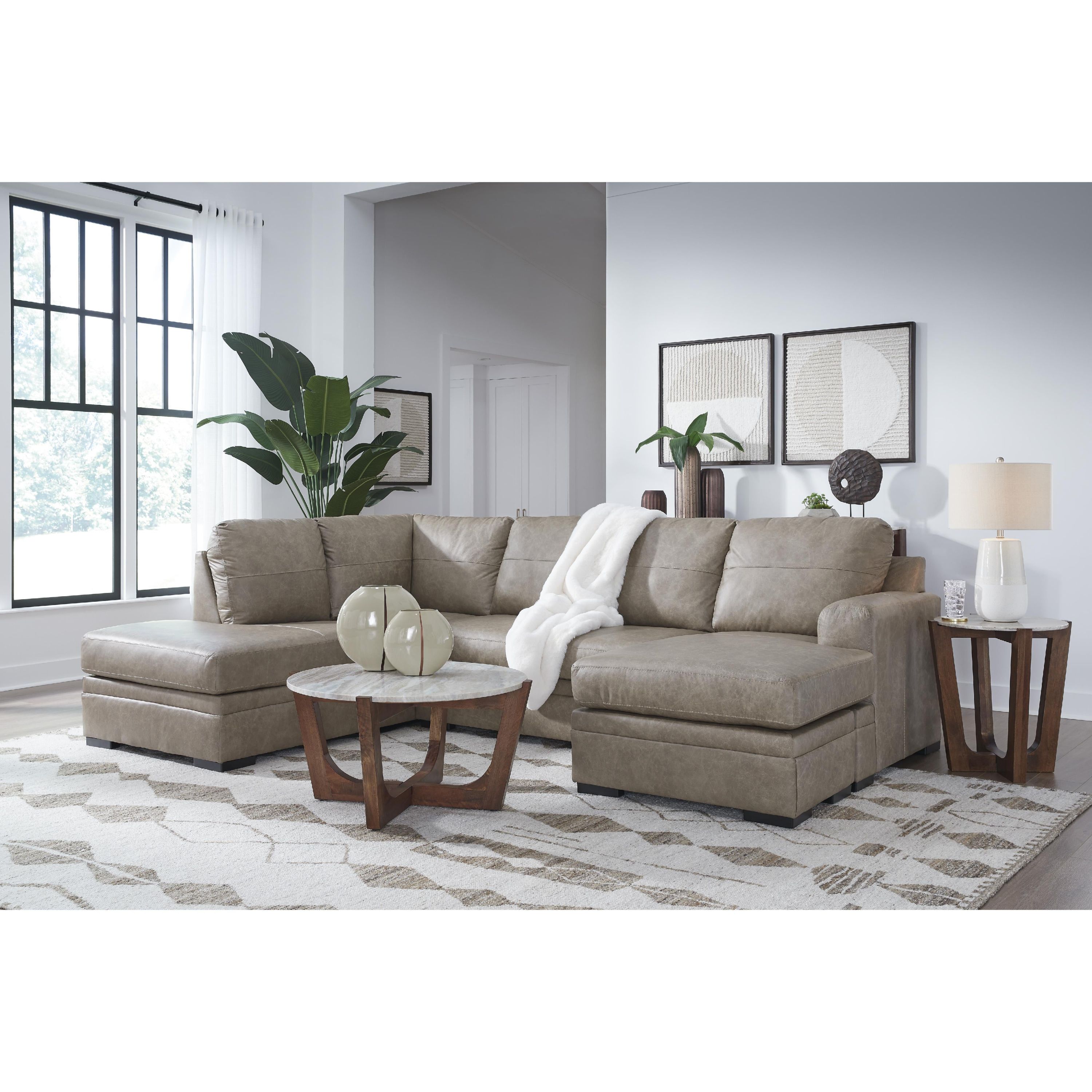 Signature Design by Ashley Amuleto 22405S2 2 pc Sectional with Chaise - Image 3