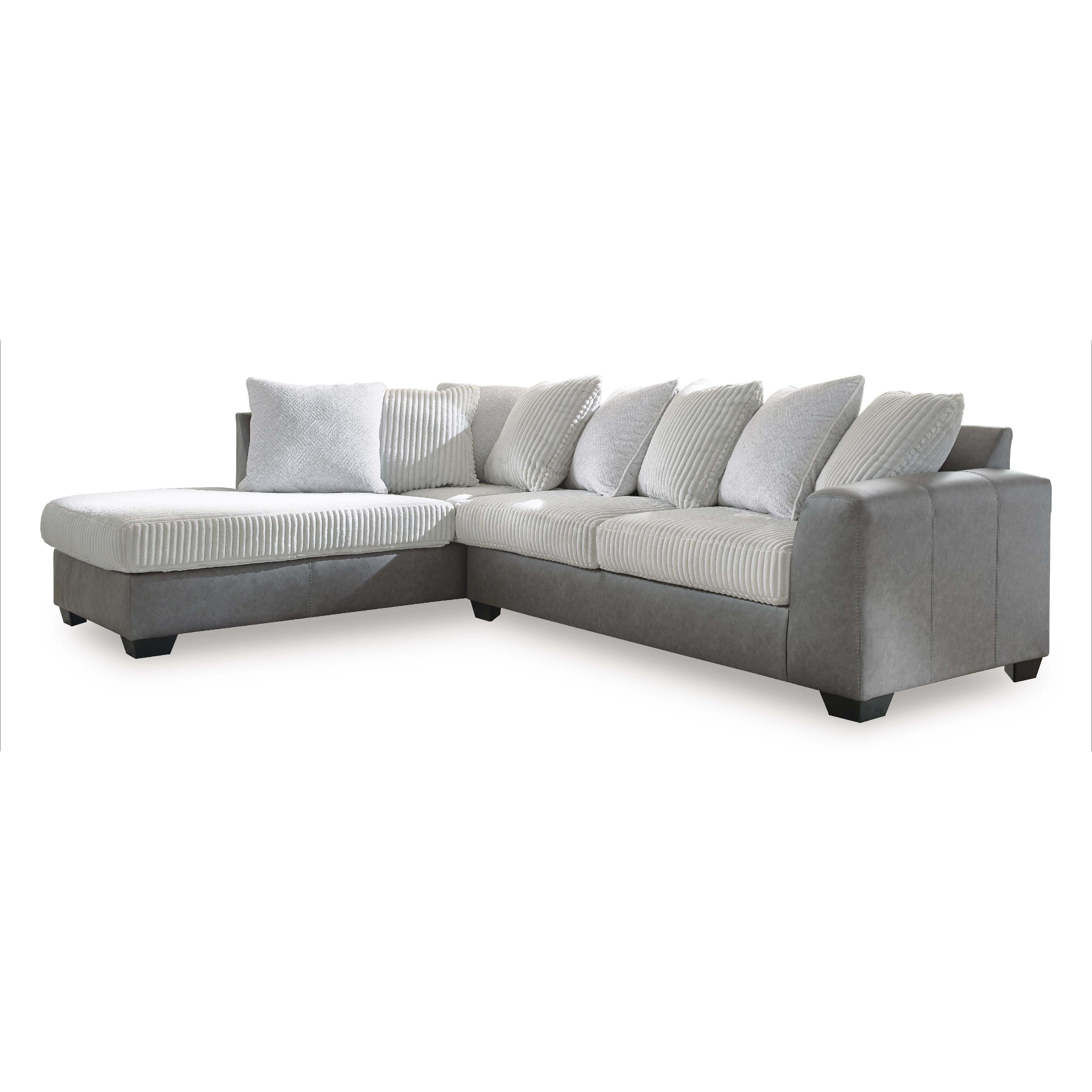 Benchcraft Clairette Court 31503S1 2 pc Sectional with Chaise - Image 1