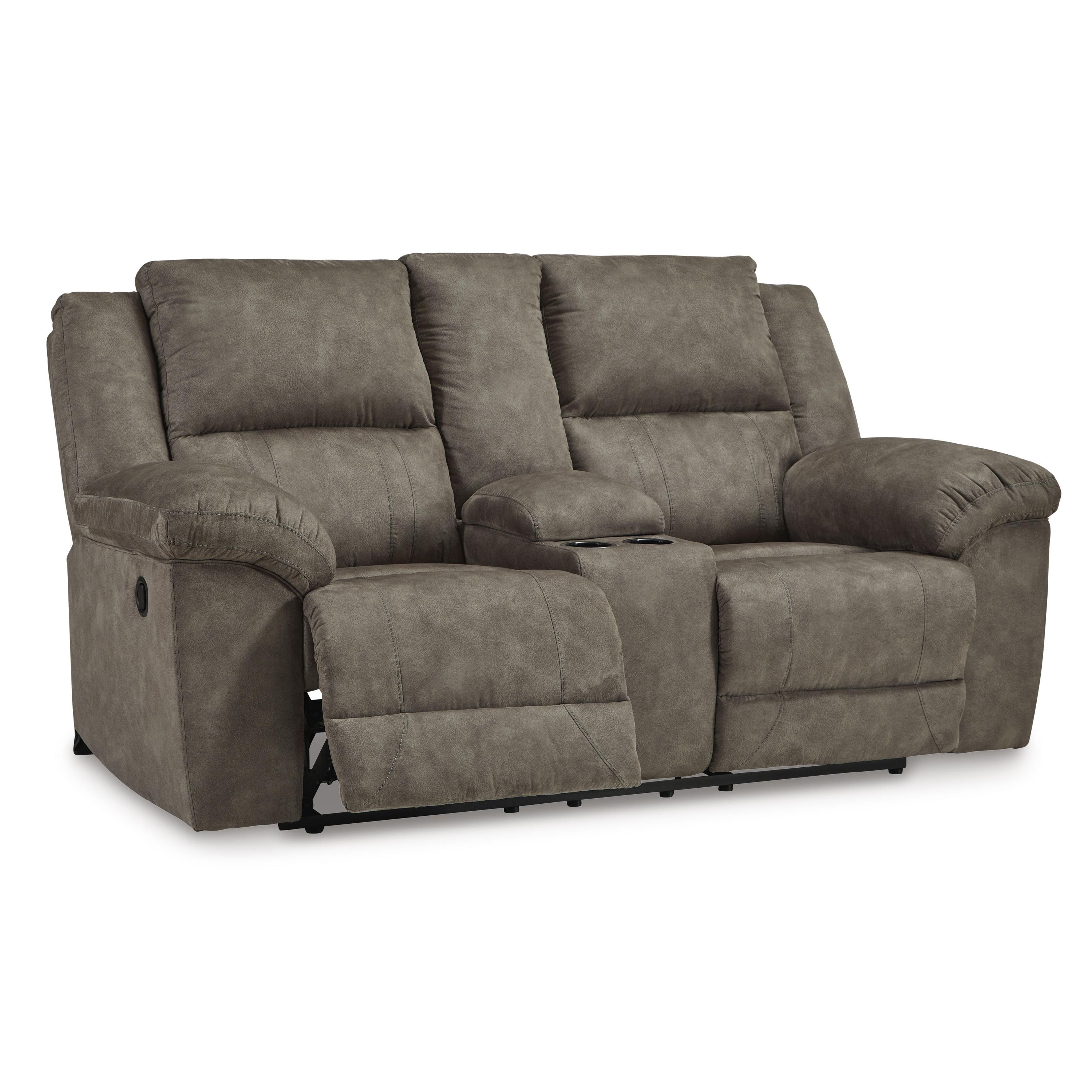 Signature Design by Ashley Laresview 3720394 Double Reclining Loveseat with Console - Image 2