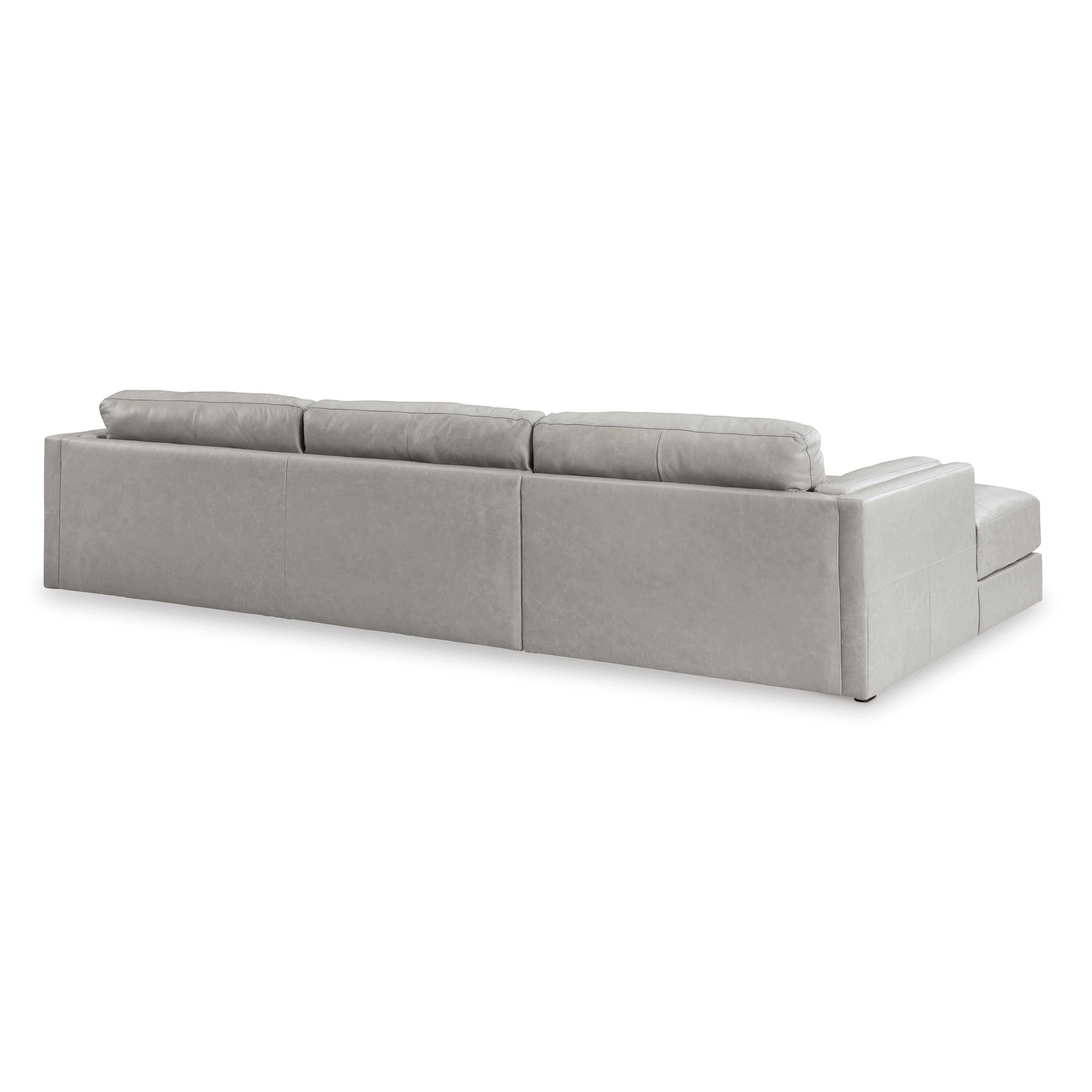 Signature Design by Ashley Amiata 57404S1 2 pc Sectional with Chaise - Image 3