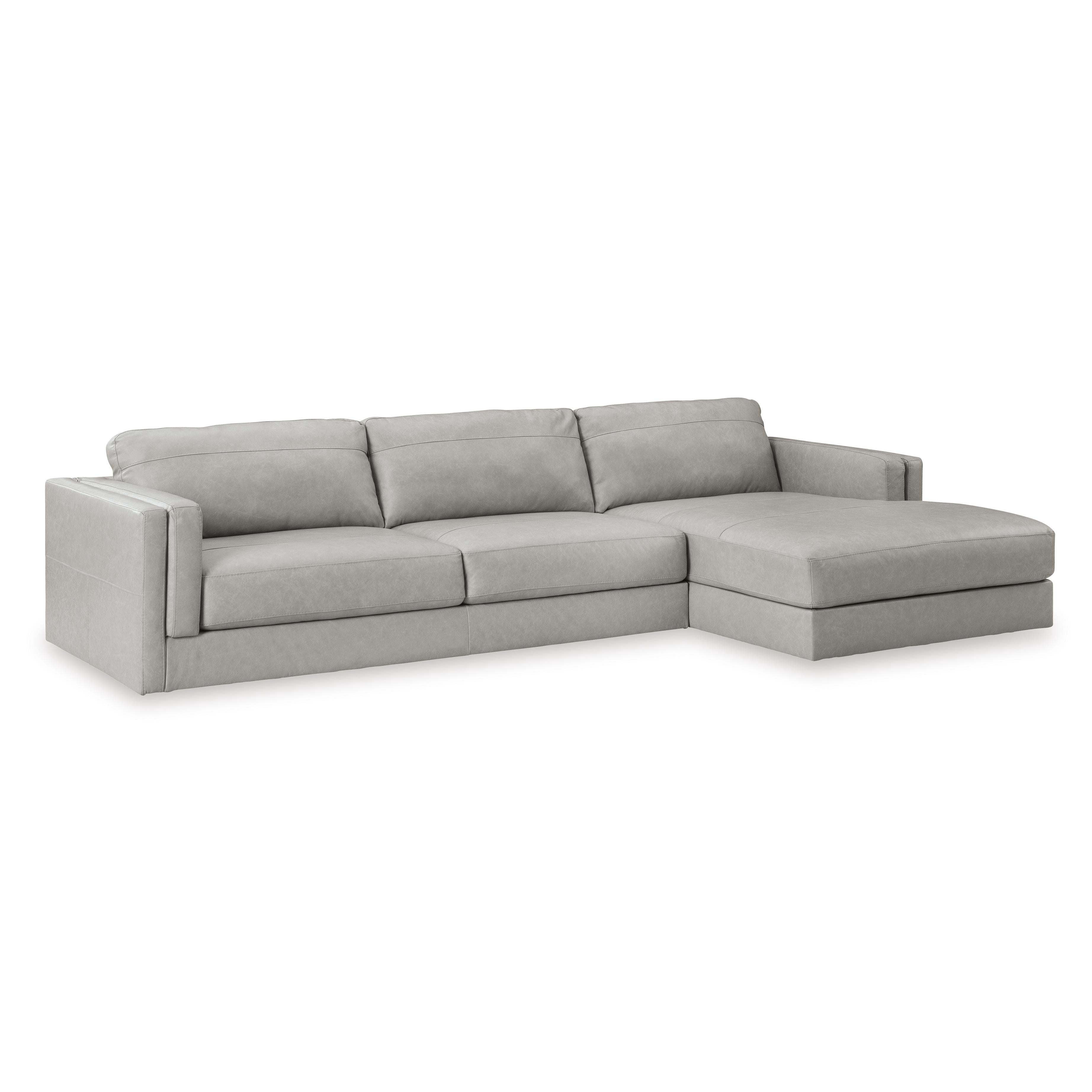 Signature Design by Ashley Amiata 57404S2 2 pc Sectional with Chaise - Image 1