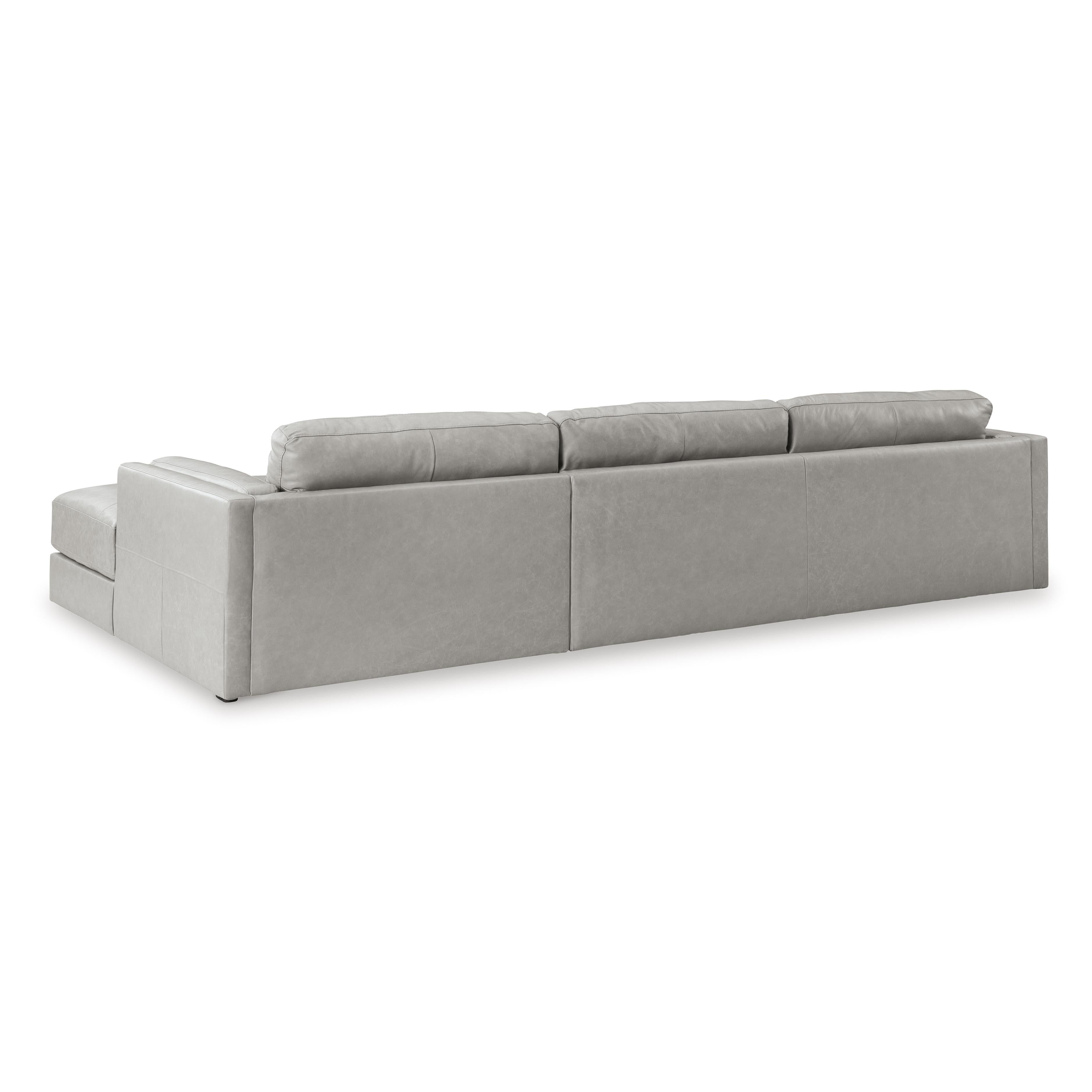 Signature Design by Ashley Amiata 57404S2 2 pc Sectional with Chaise - Image 3