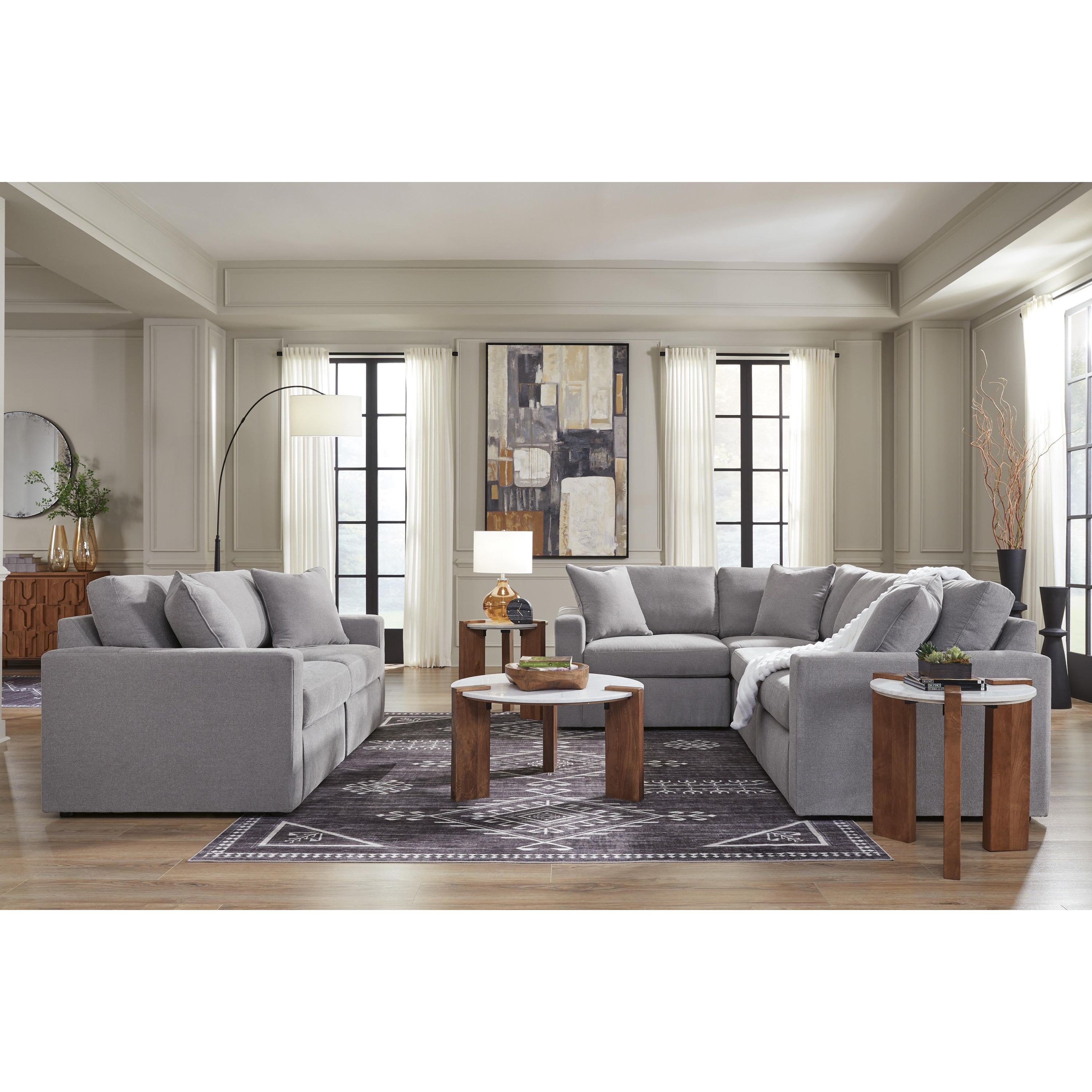 Signature Design by Ashley Modmax 92104S1 2 pc Sectional Loveseat - Image 2