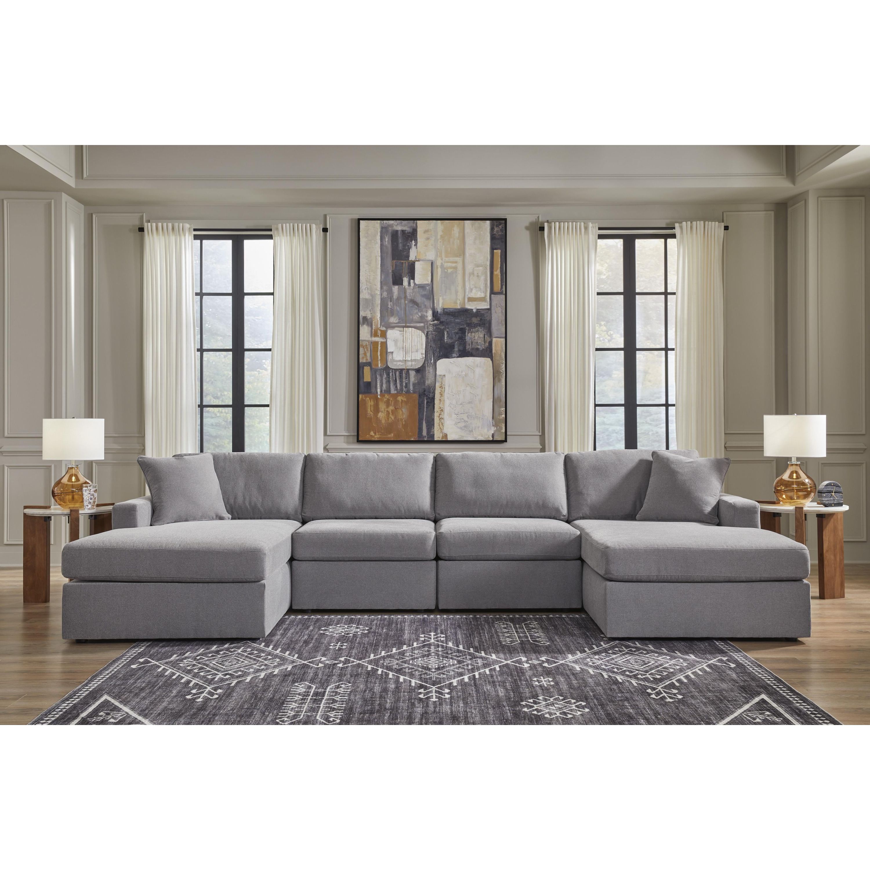 Signature Design by Ashley Modmax 92104S19 4 pc Pit Sectional - Image 2