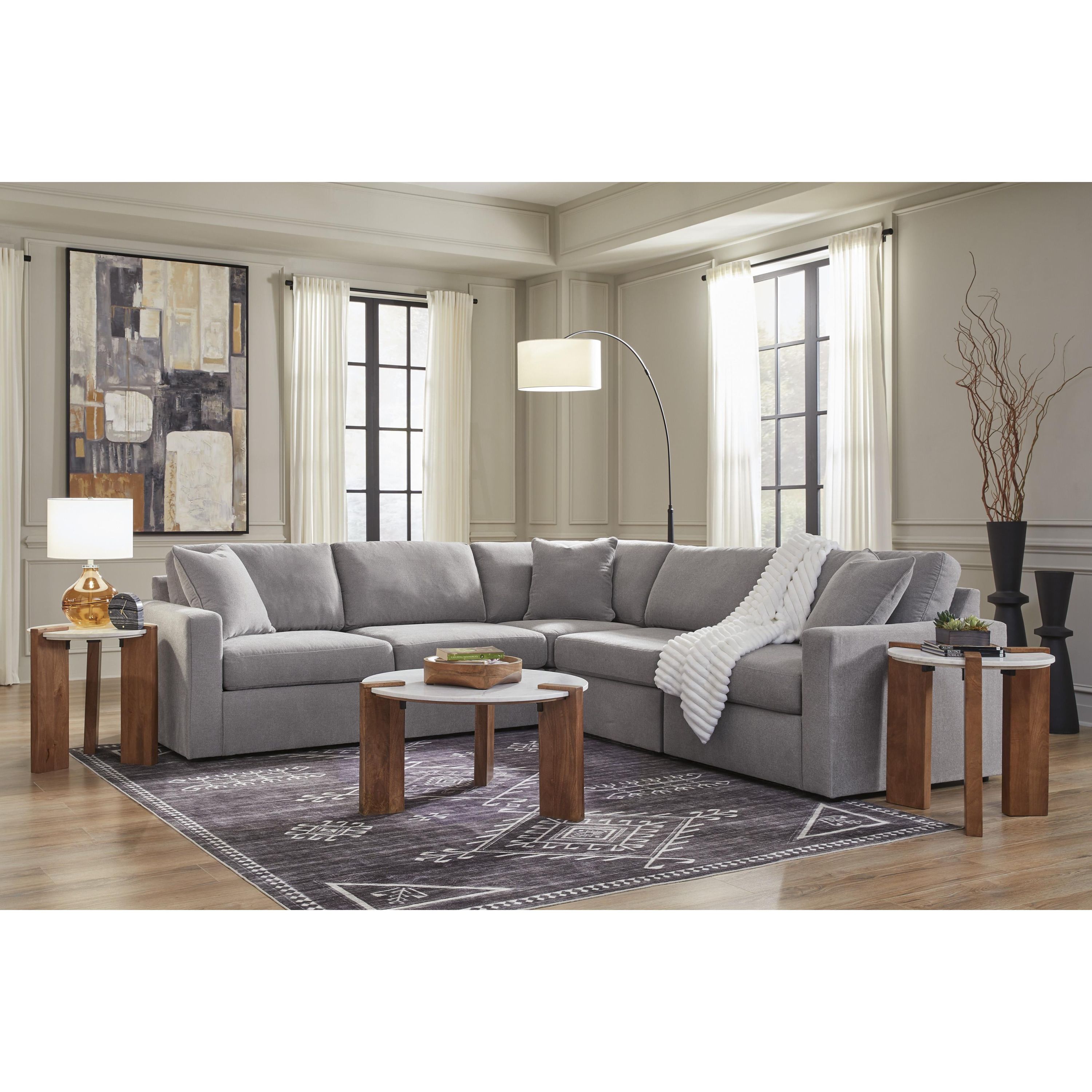 Signature Design by Ashley Modmax 92104S6 5 pc Sectional - Image 3