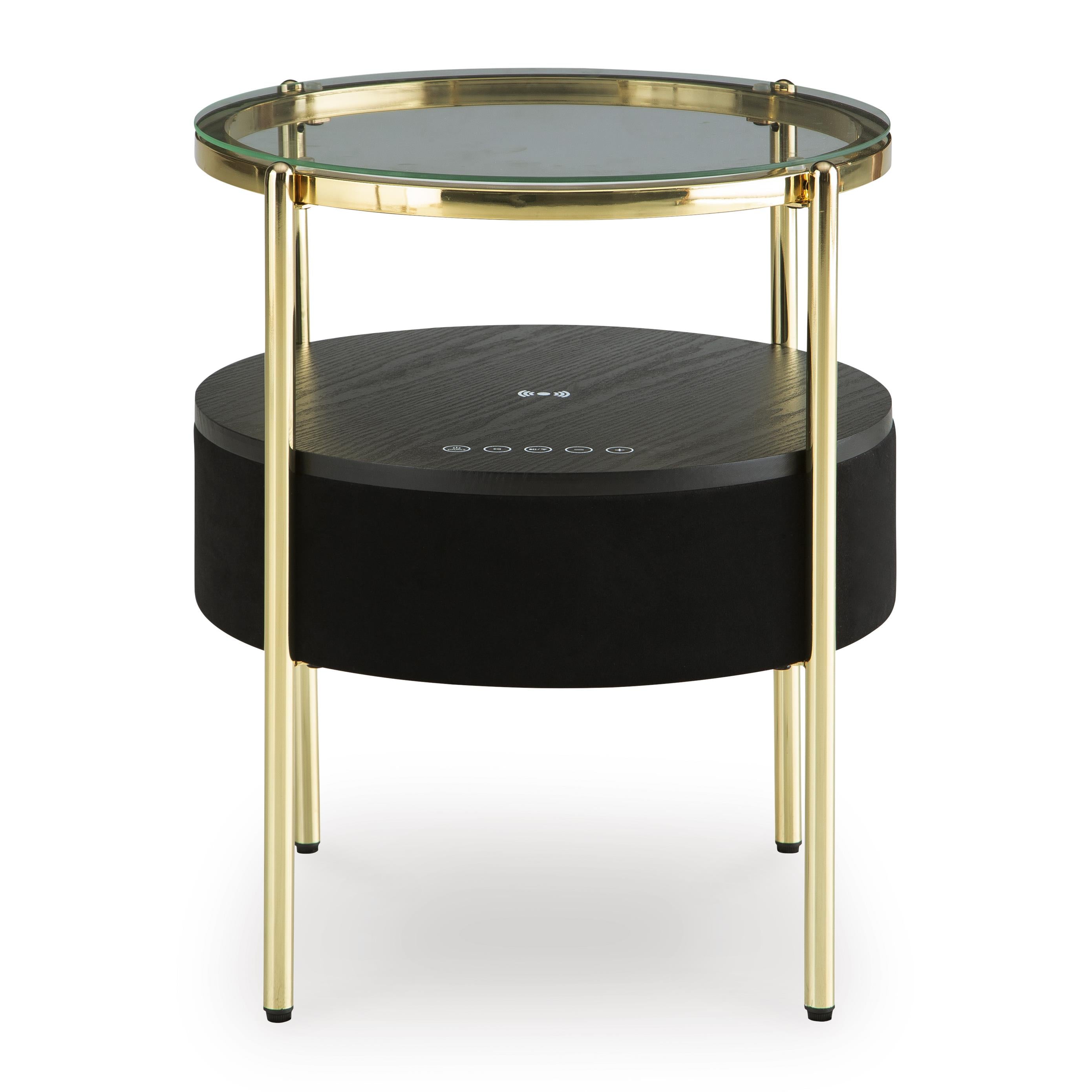 Signature Design by Ashley Nedman A4000669 Accent Table with Speaker - Image 2