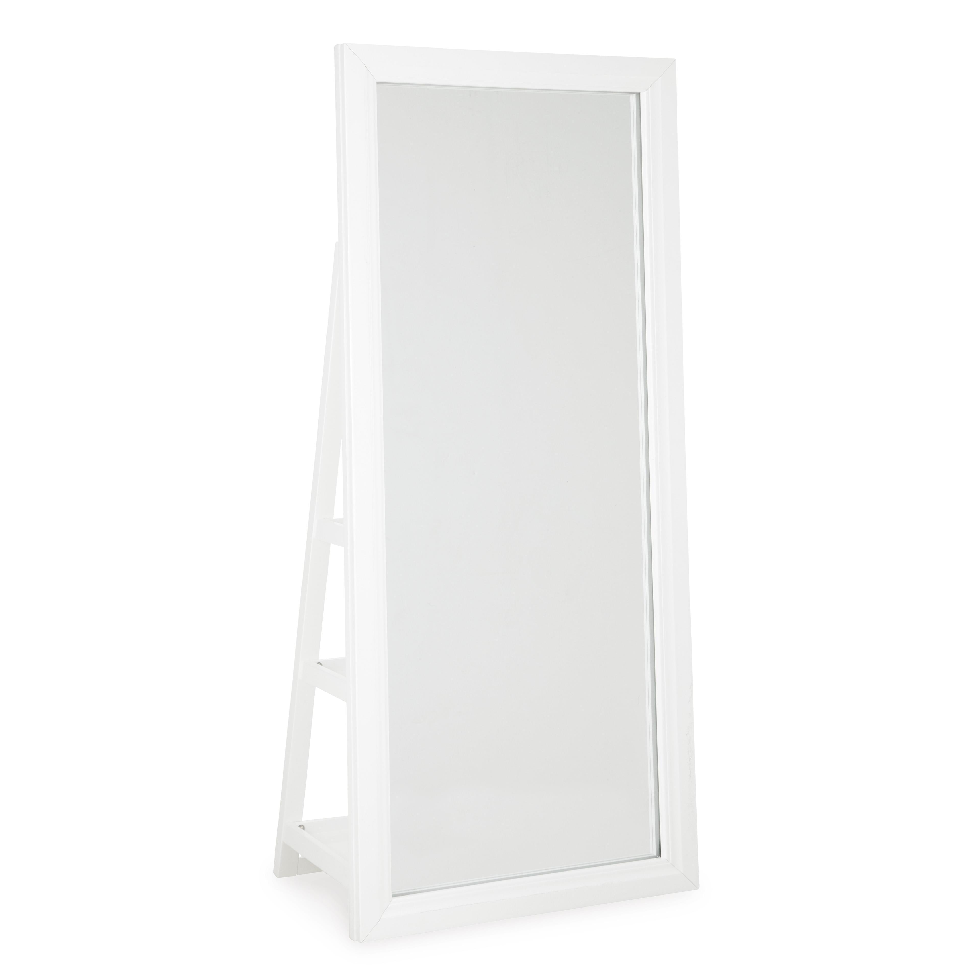 Signature Design by Ashley Evesen A8010383 Floor Standing Mirror with Storage - Image 1