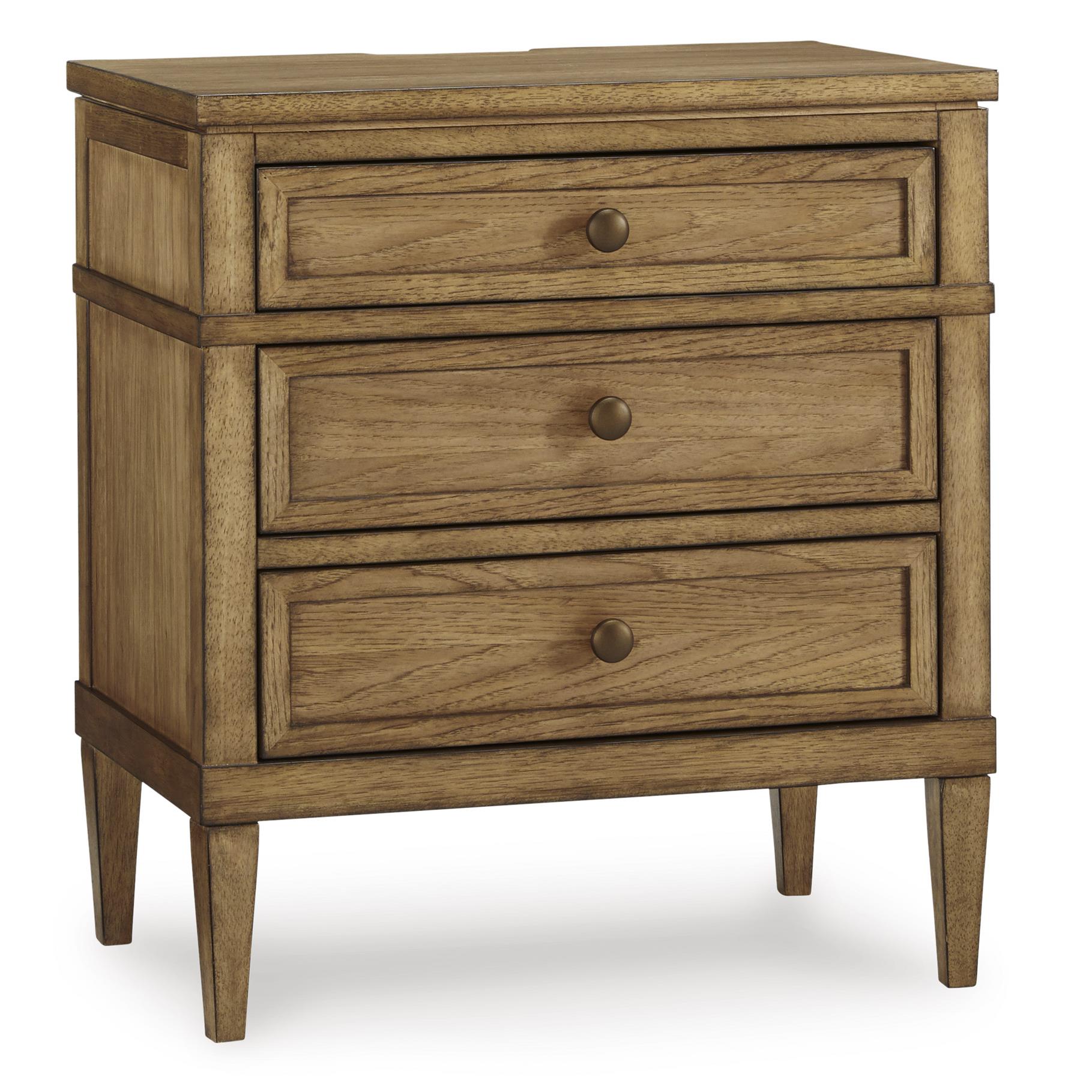 Signature Design by Ashley Sharlance B895-93 Three Drawer Night Stand - Image 1