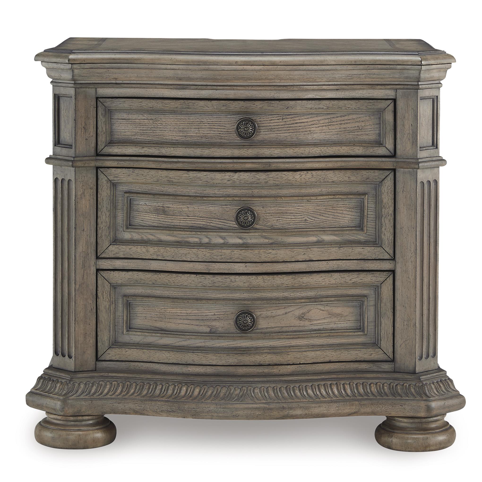 Signature Design by Ashley Ardenfield B944-93 Three Drawer Night Stand - Image 3