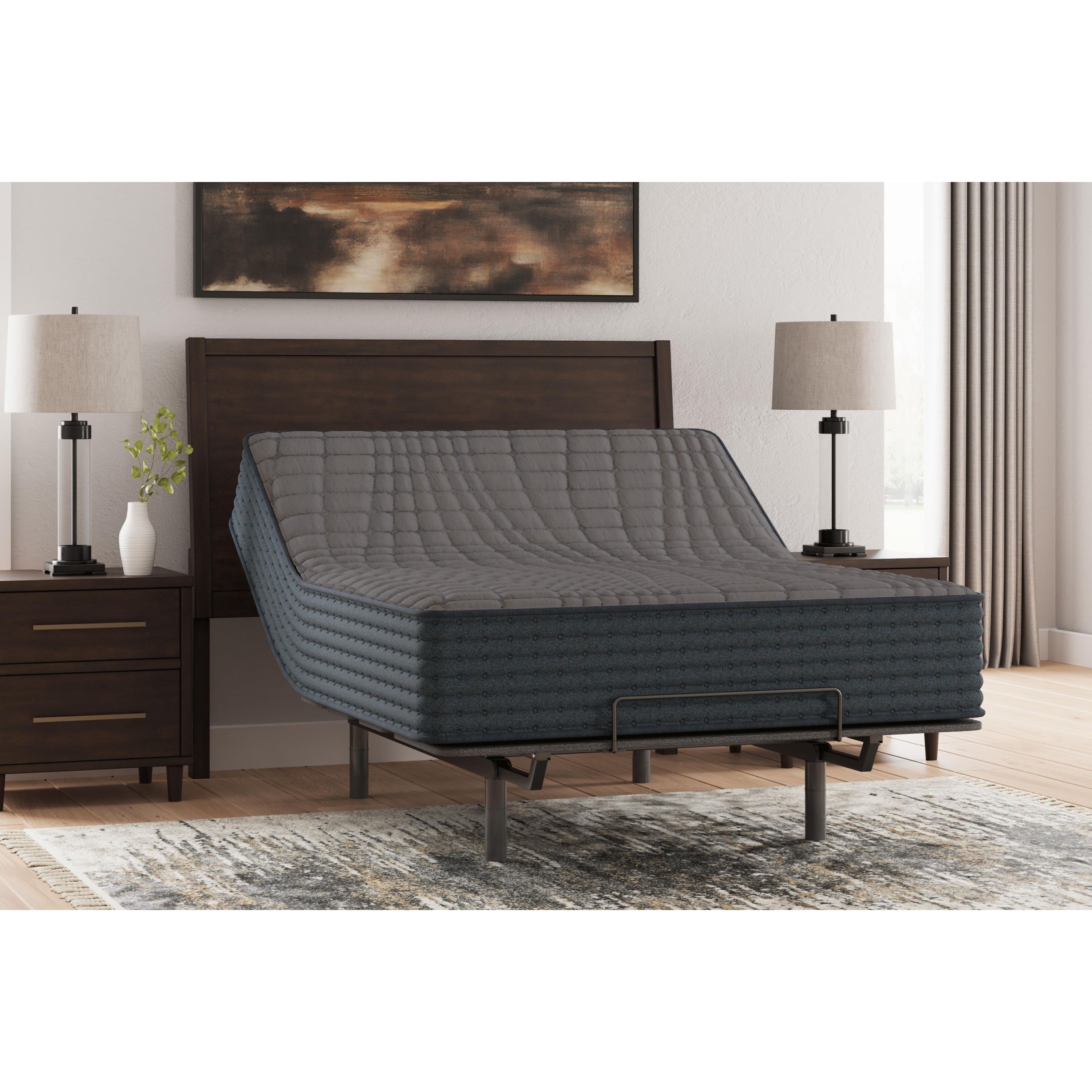 Sierra Sleep Gray 1200 Hybrid M43841 King Mattress - Image 3