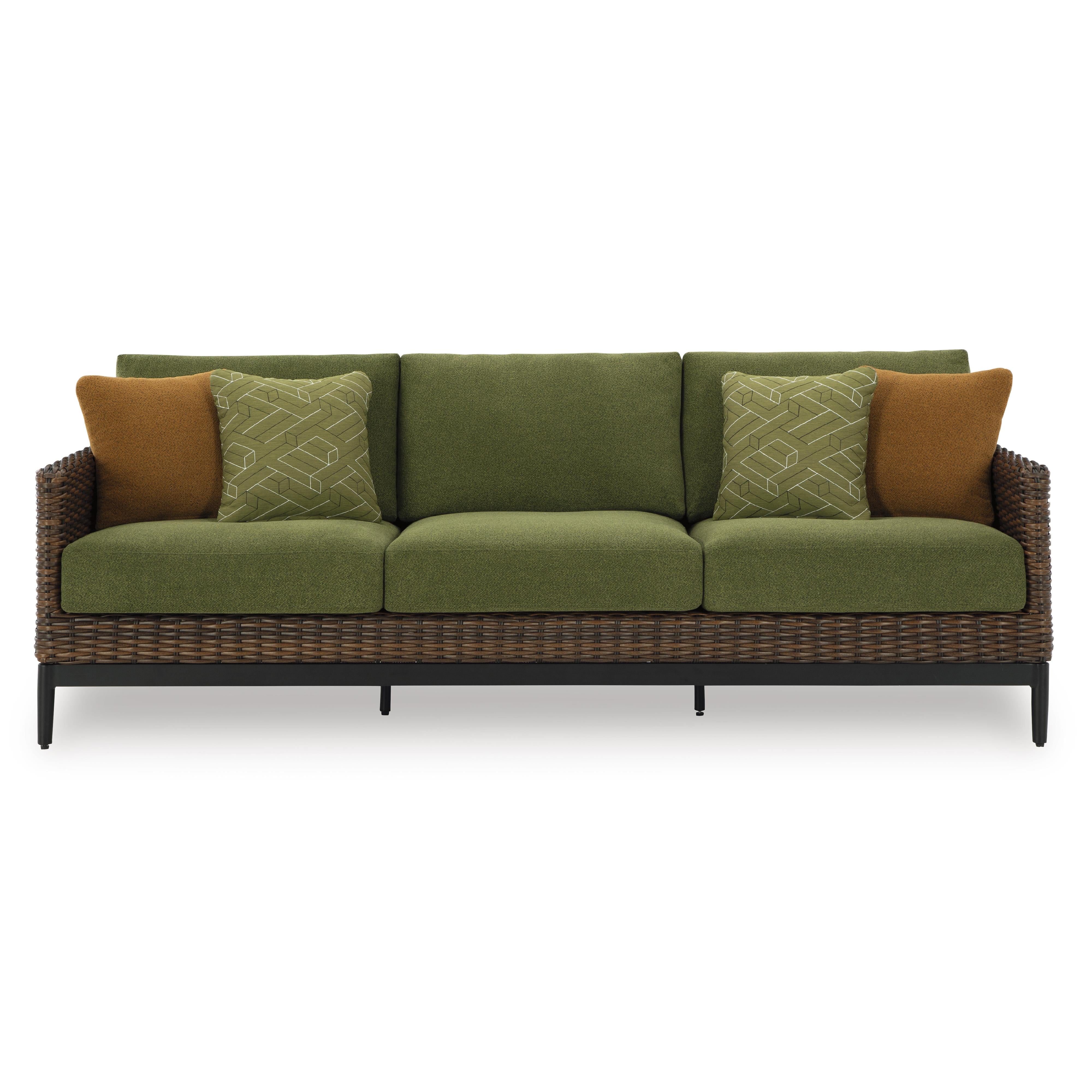 Signature Design by Ashley Horizon Hall P572-838 Sofa with Cushion - Image 2
