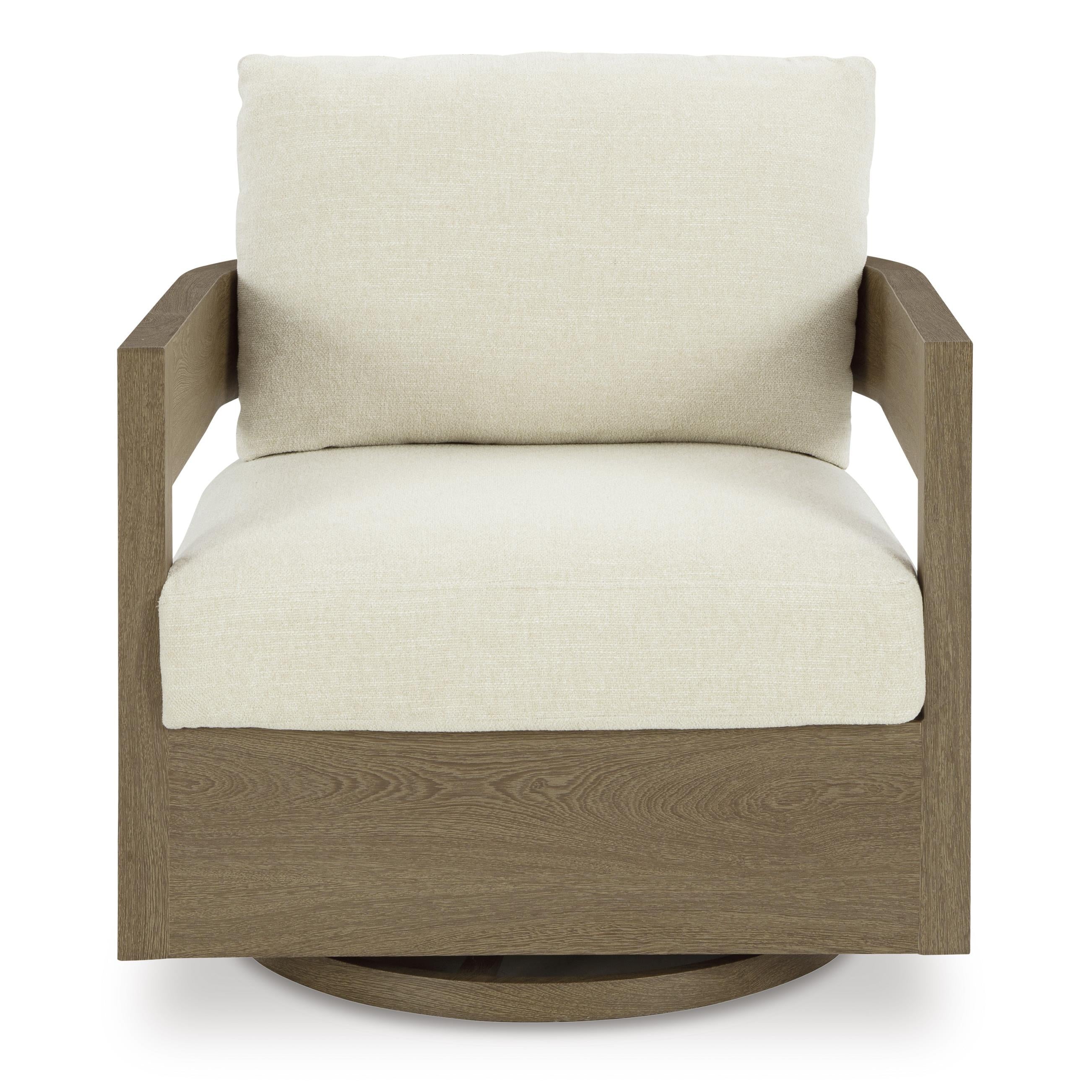 Signature Design by Ashley Serene Bay P671-821 Swivel Glider Chair with Cushion - Image 2