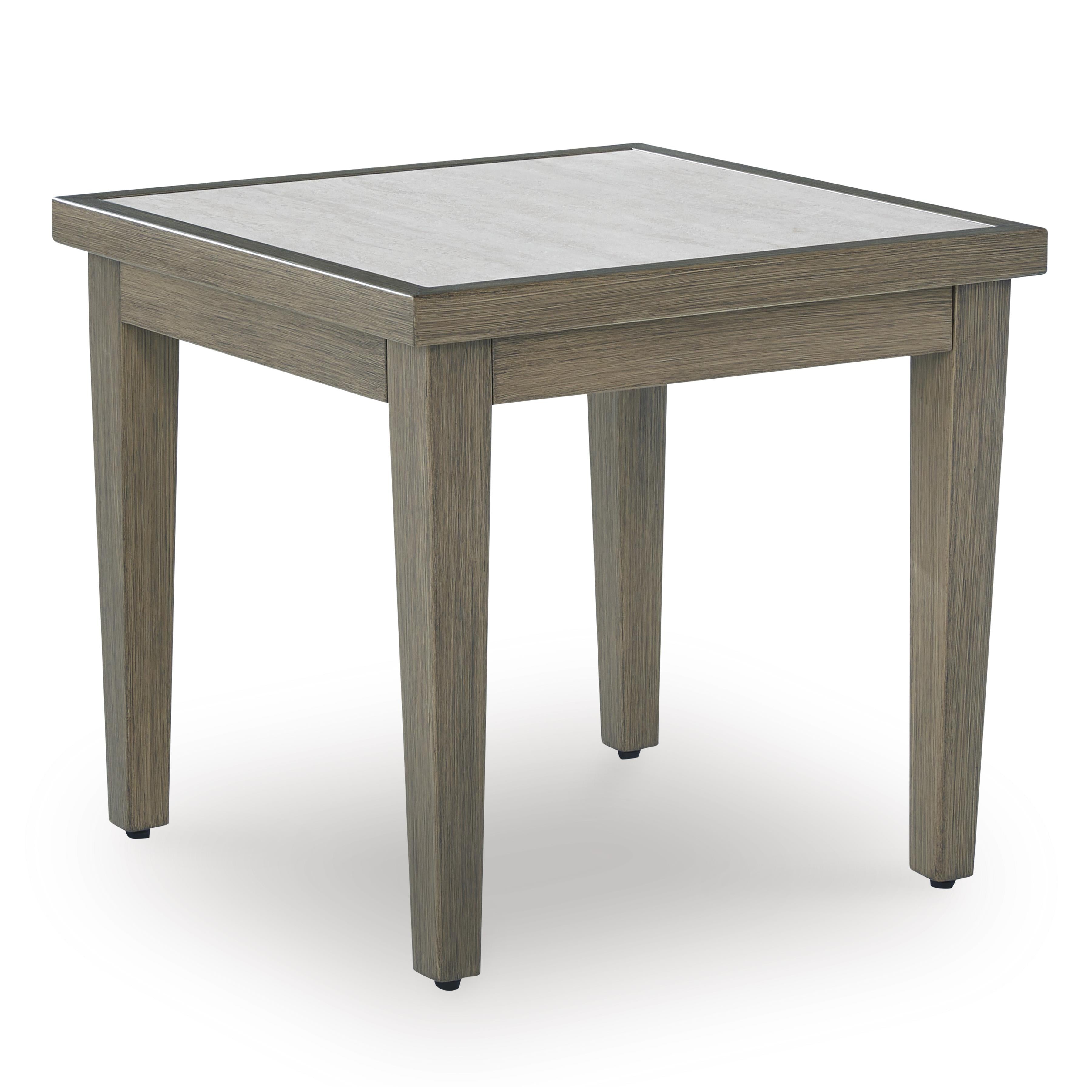 Signature Design by Ashley Rainier Ranch P701-702 Square End Table - Image 1