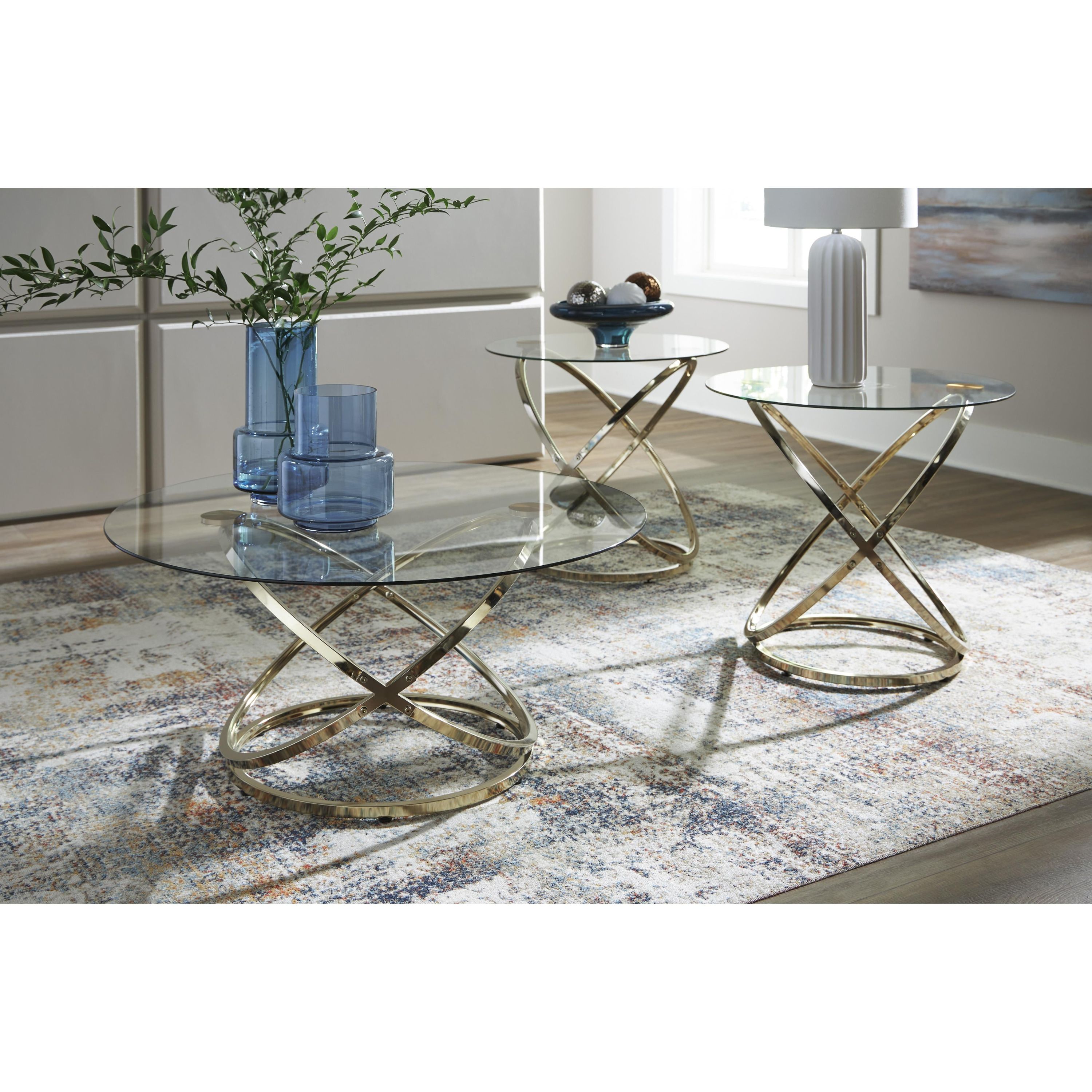 Signature Design by Ashley Crimonti T273-13 Occasional Table Set - Image 3