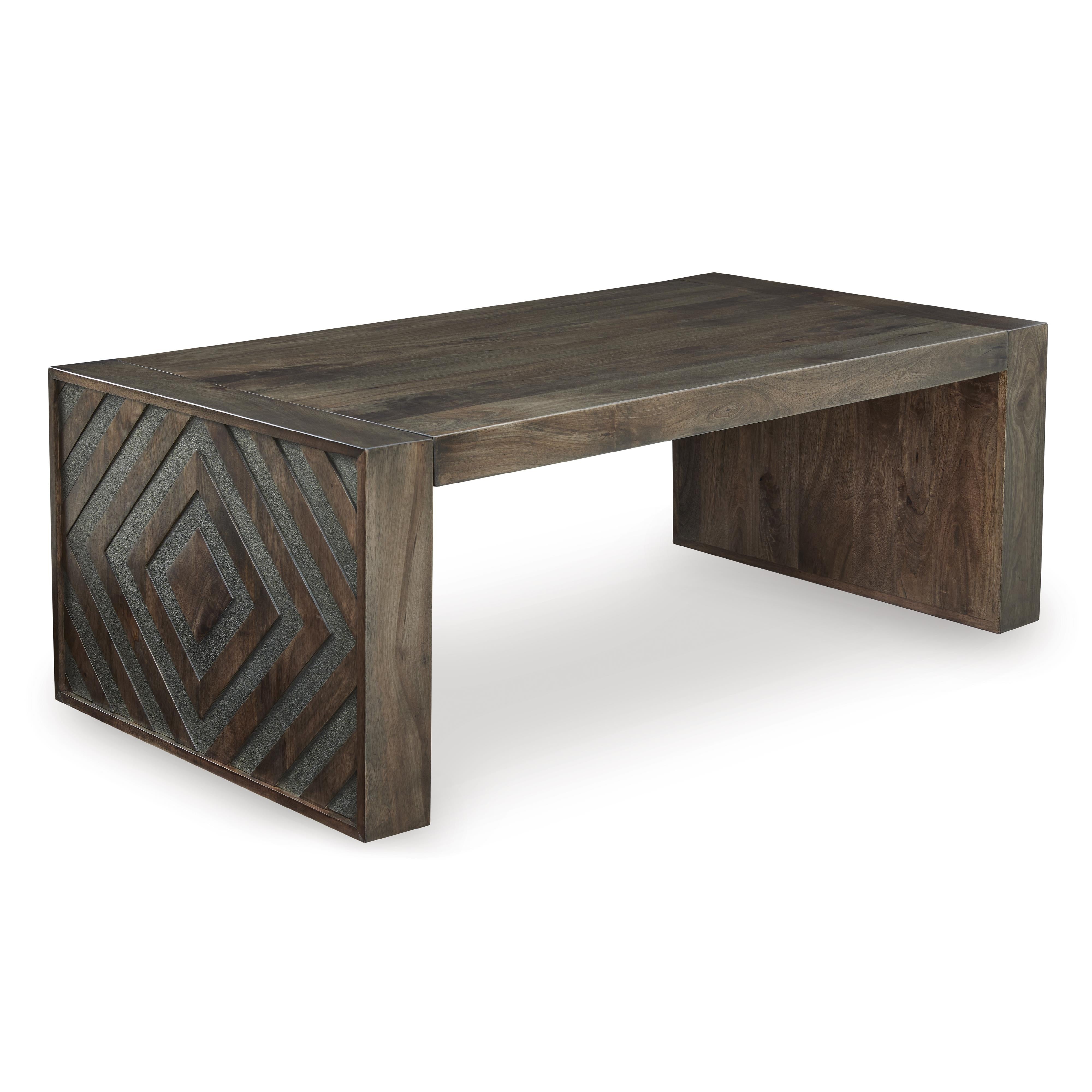 Signature Design by Ashley Dreggan T567-1 Rectangular Cocktail Table - Image 1