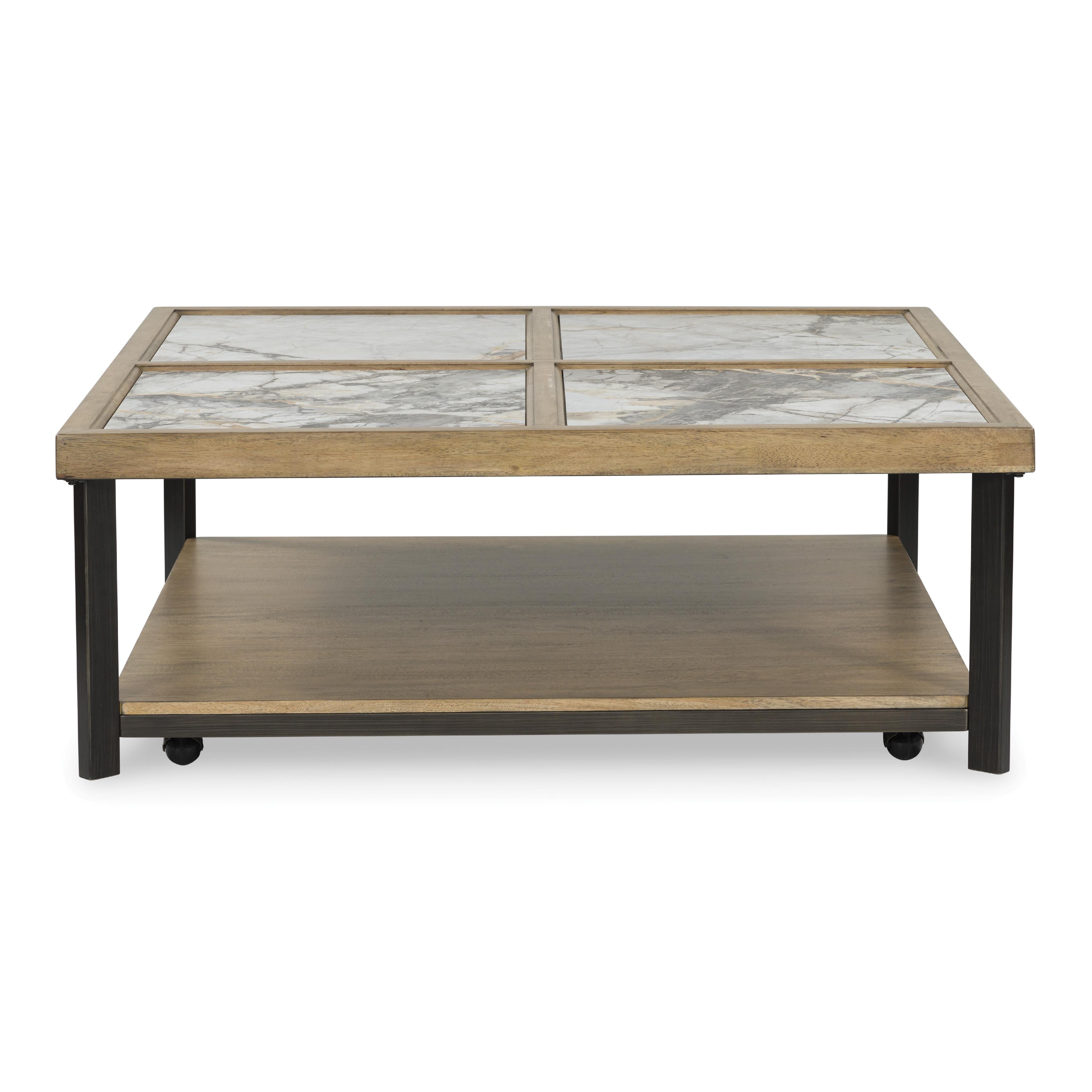 Signature Design by Ashley Montia T632-8 Square Cocktail Table - Image 2