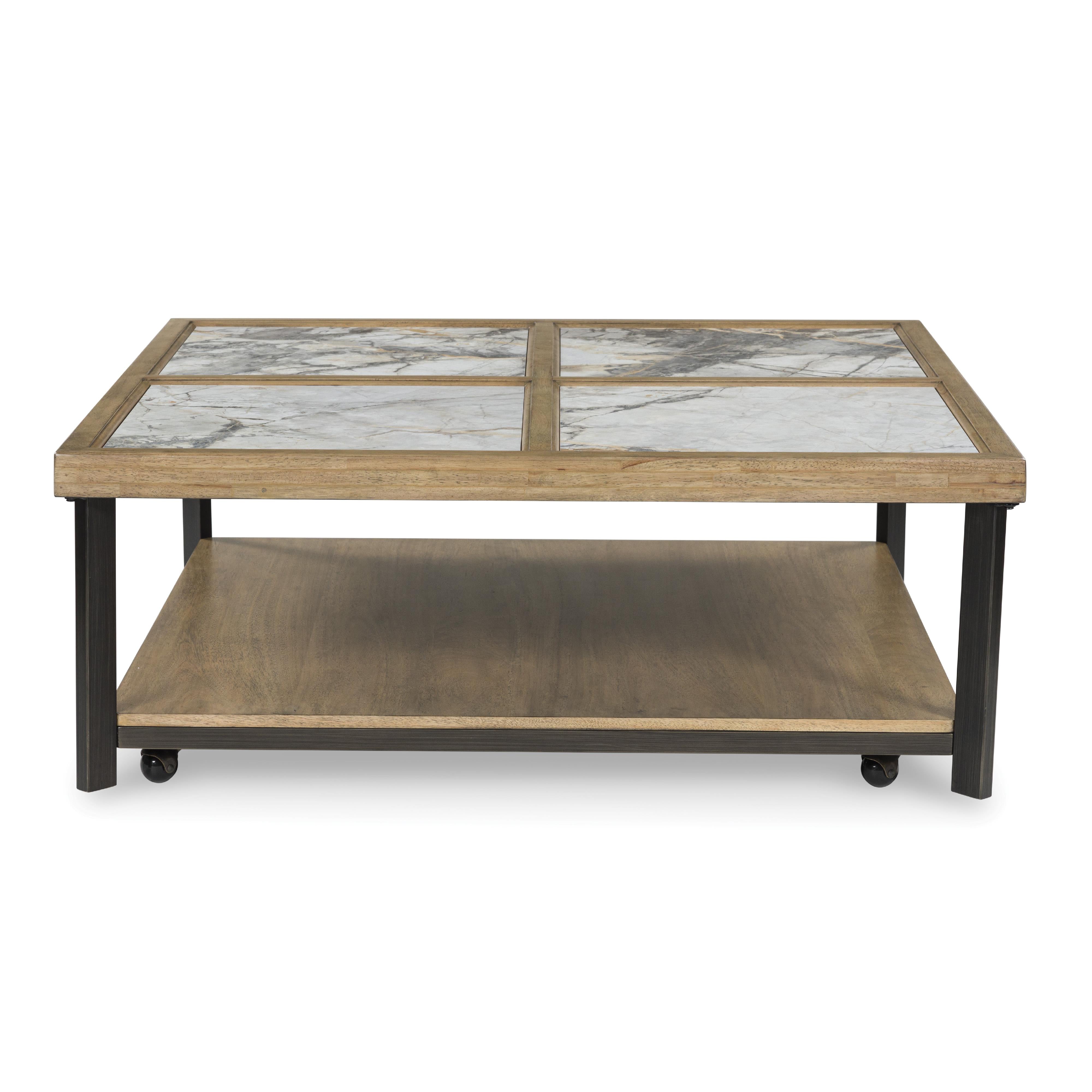Signature Design by Ashley Montia T632-8 Square Cocktail Table - Image 3