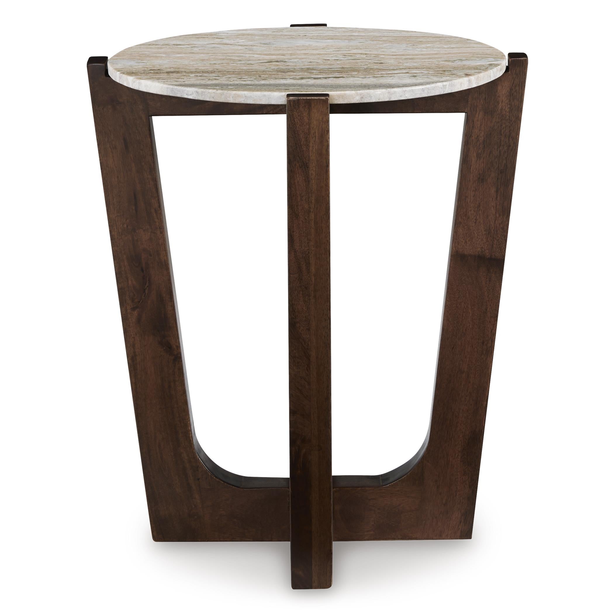 Signature Design by Ashley Tanidore T667-6 Round End Table - Image 2