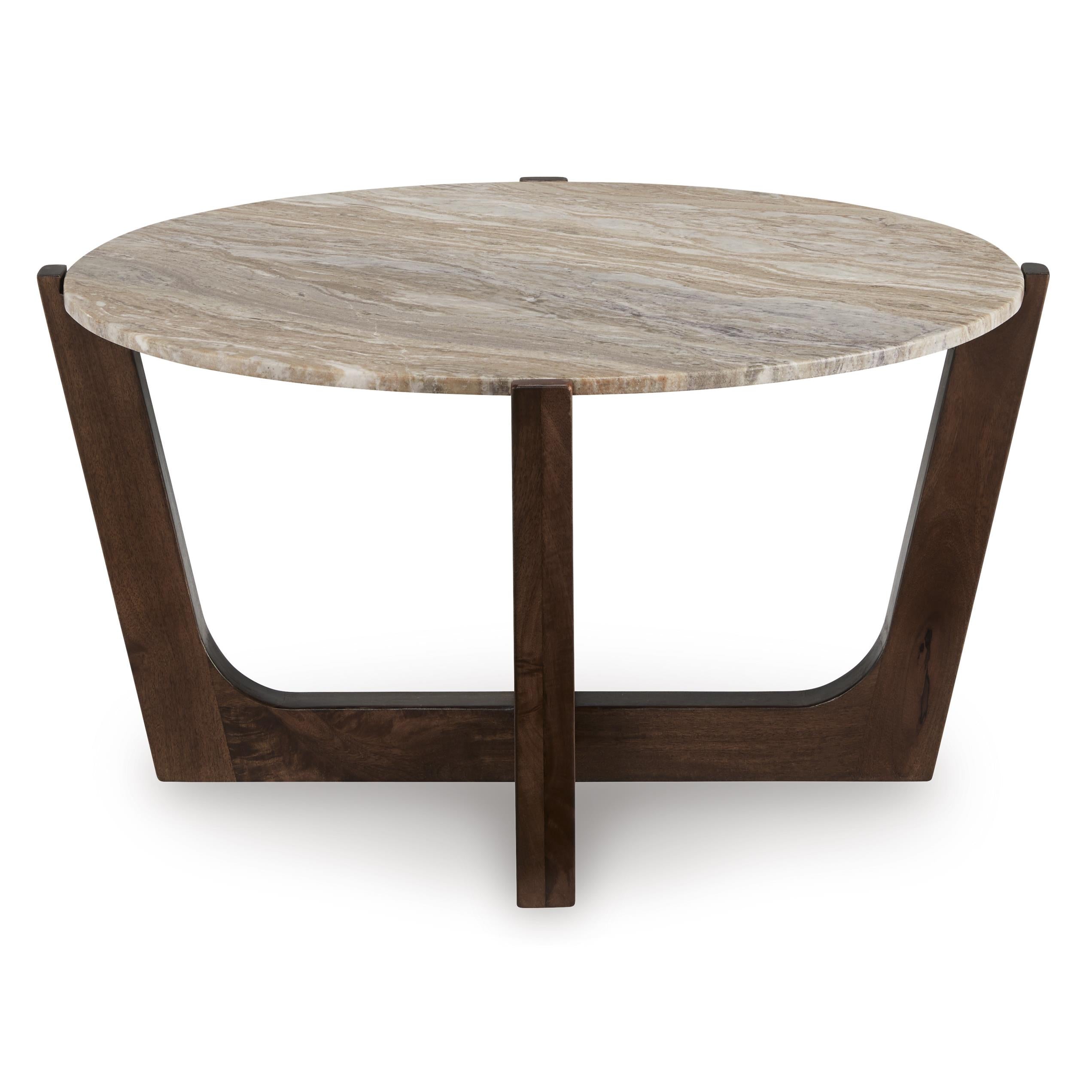 Signature Design by Ashley Tanidore T667-8 Round Cocktail Table - Image 2