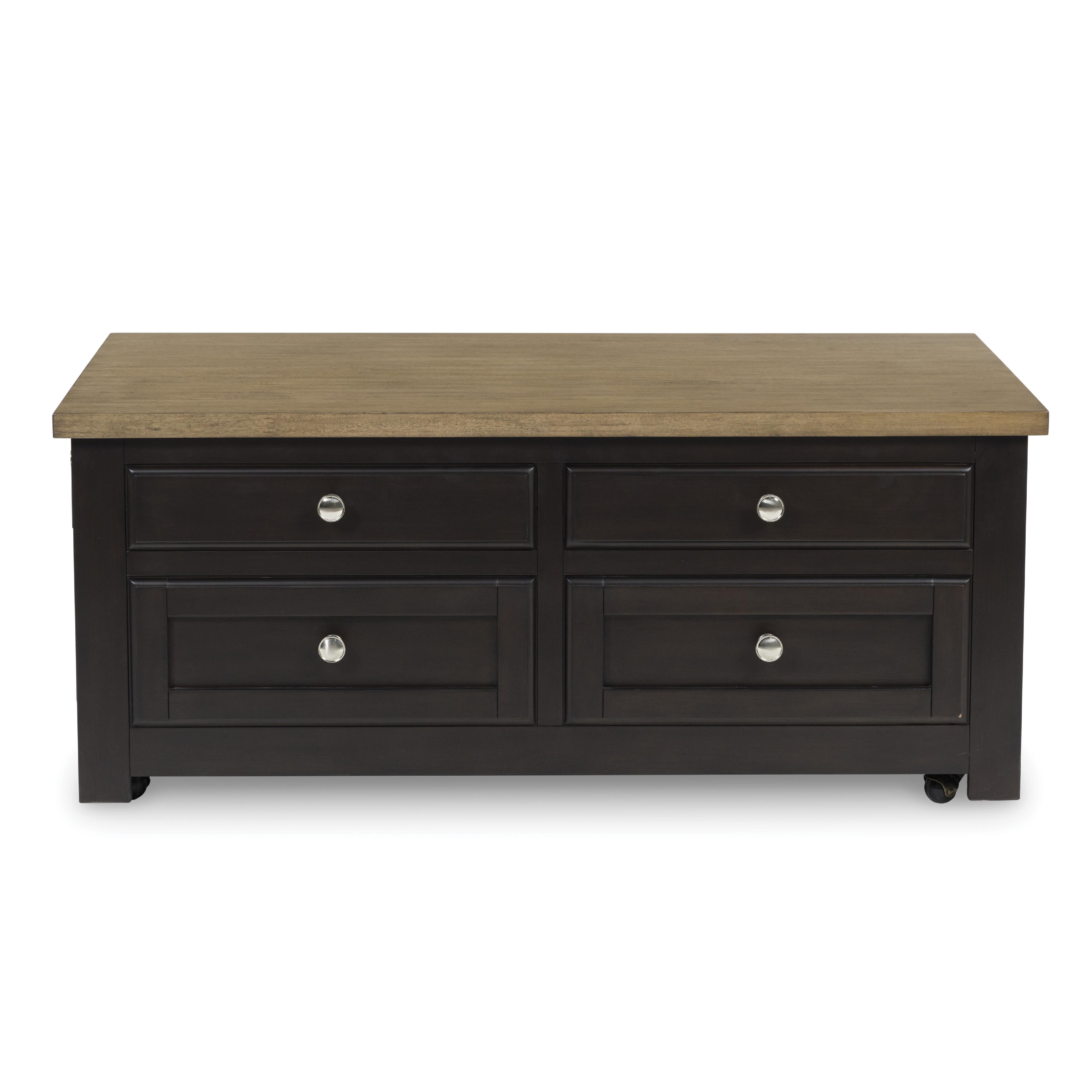 Signature Design by Ashley Drazmine T734-20 Lift Top Cocktail Table - Image 3