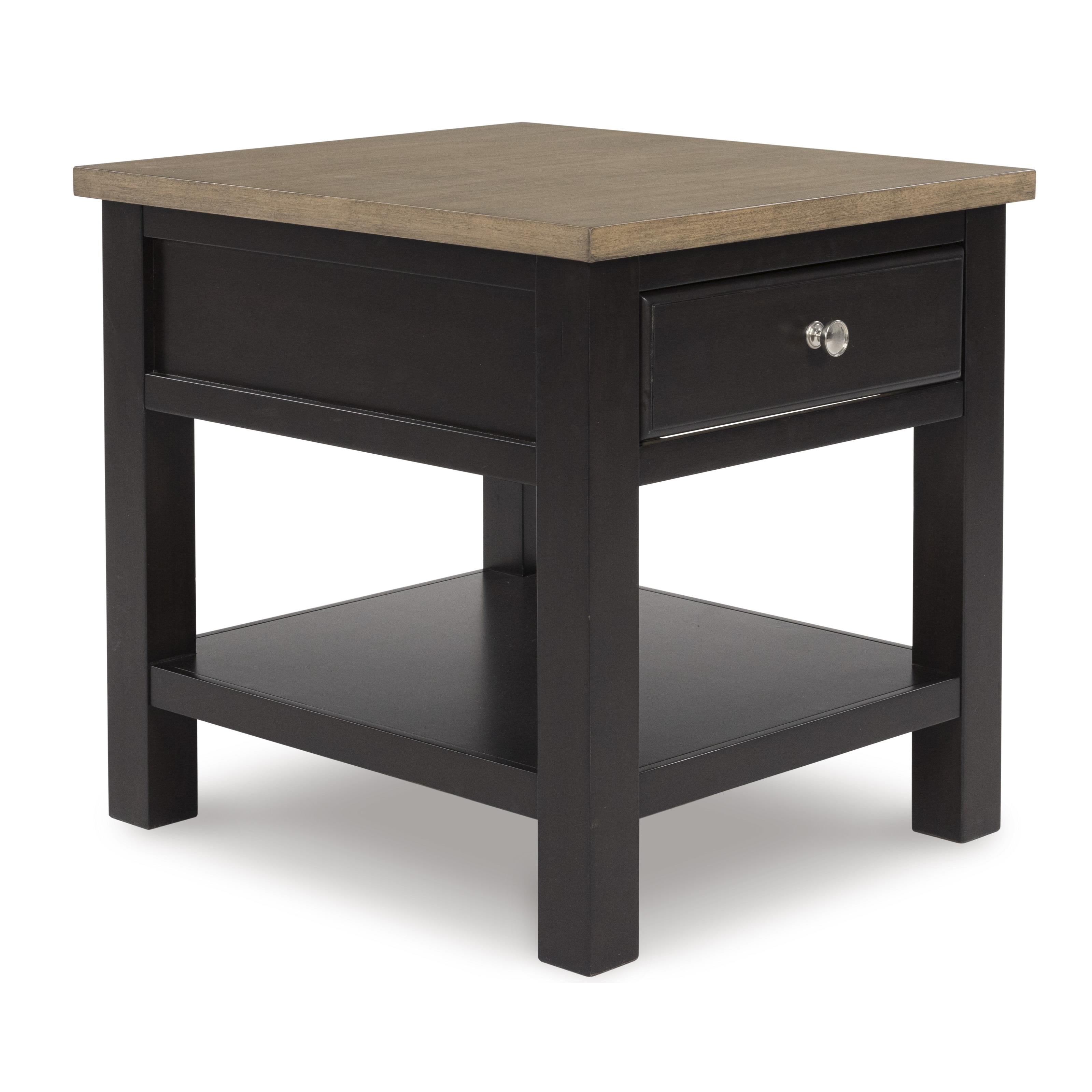 Signature Design by Ashley Drazmine T734-3 Rectangular End Table - Image 1