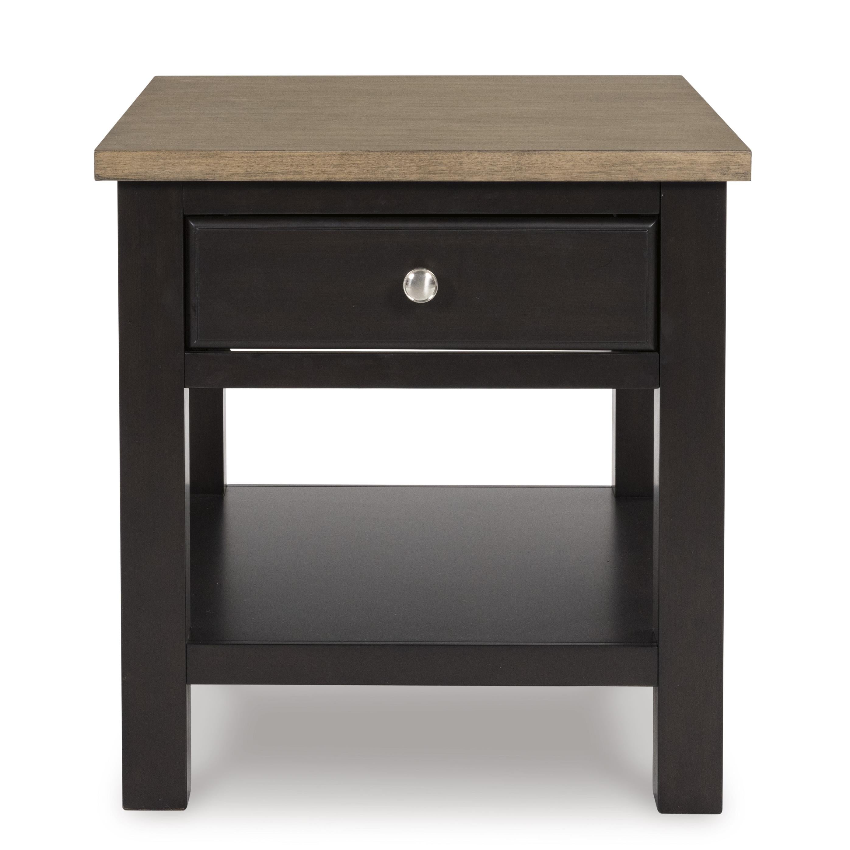 Signature Design by Ashley Drazmine T734-3 Rectangular End Table - Image 3
