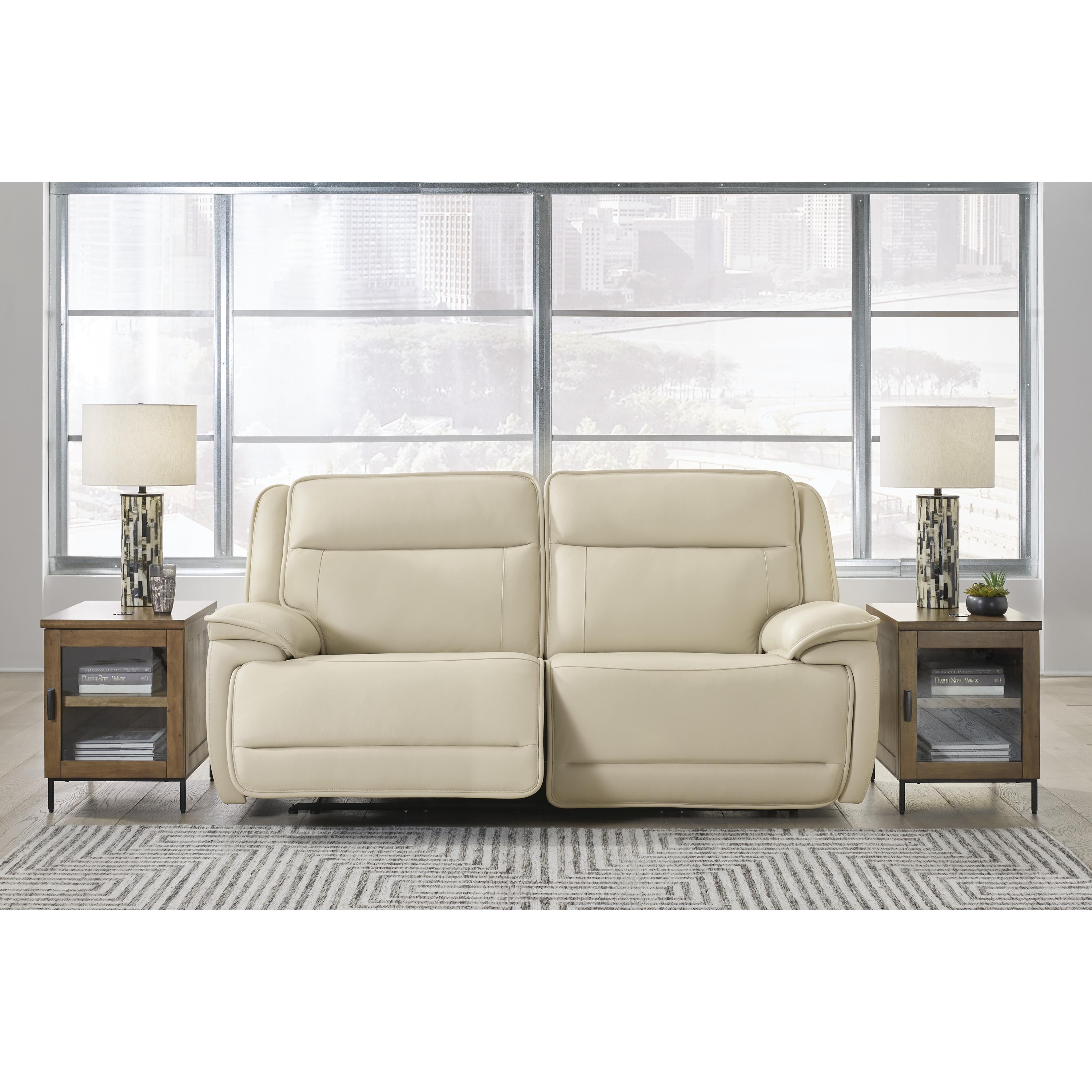 Signature Design by Ashley Double Deal U13001S3 2 pc Power Reclining Loveseat Sectional - Image 2