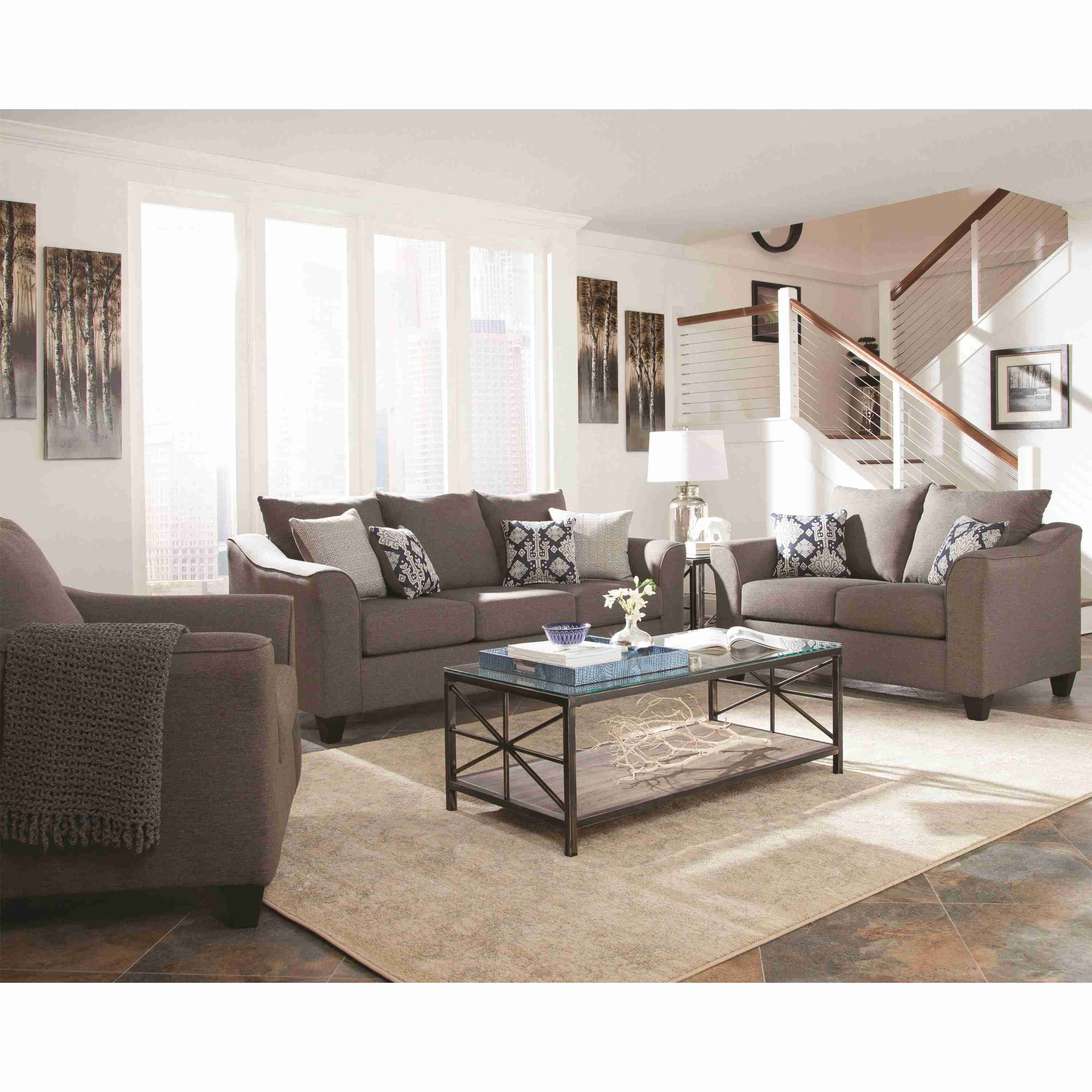 Coaster Furniture Salizar 506021 2 pc Living Room Set - Image 1