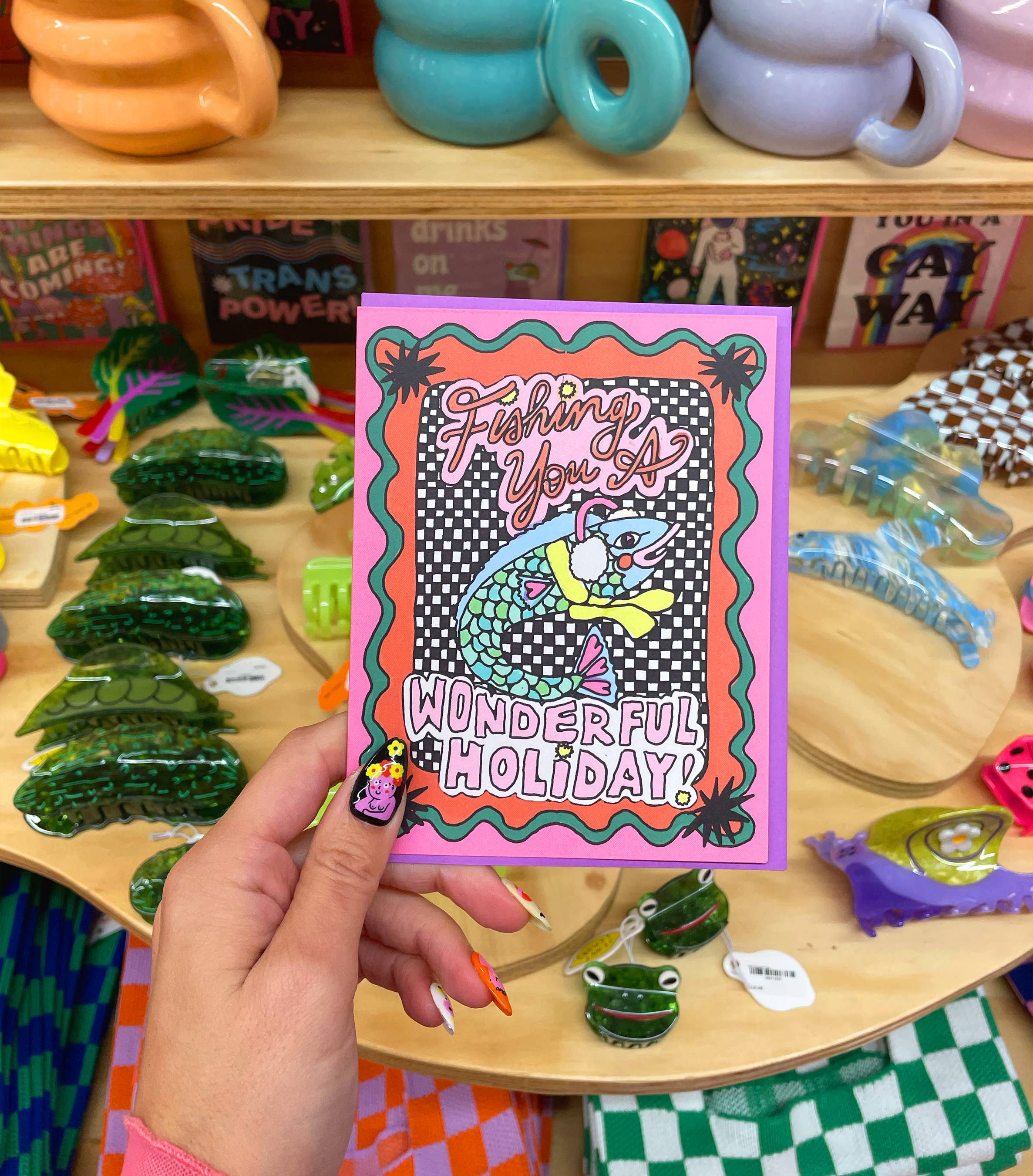 Card - Fishing You A Wonderful Holiday - Image 1