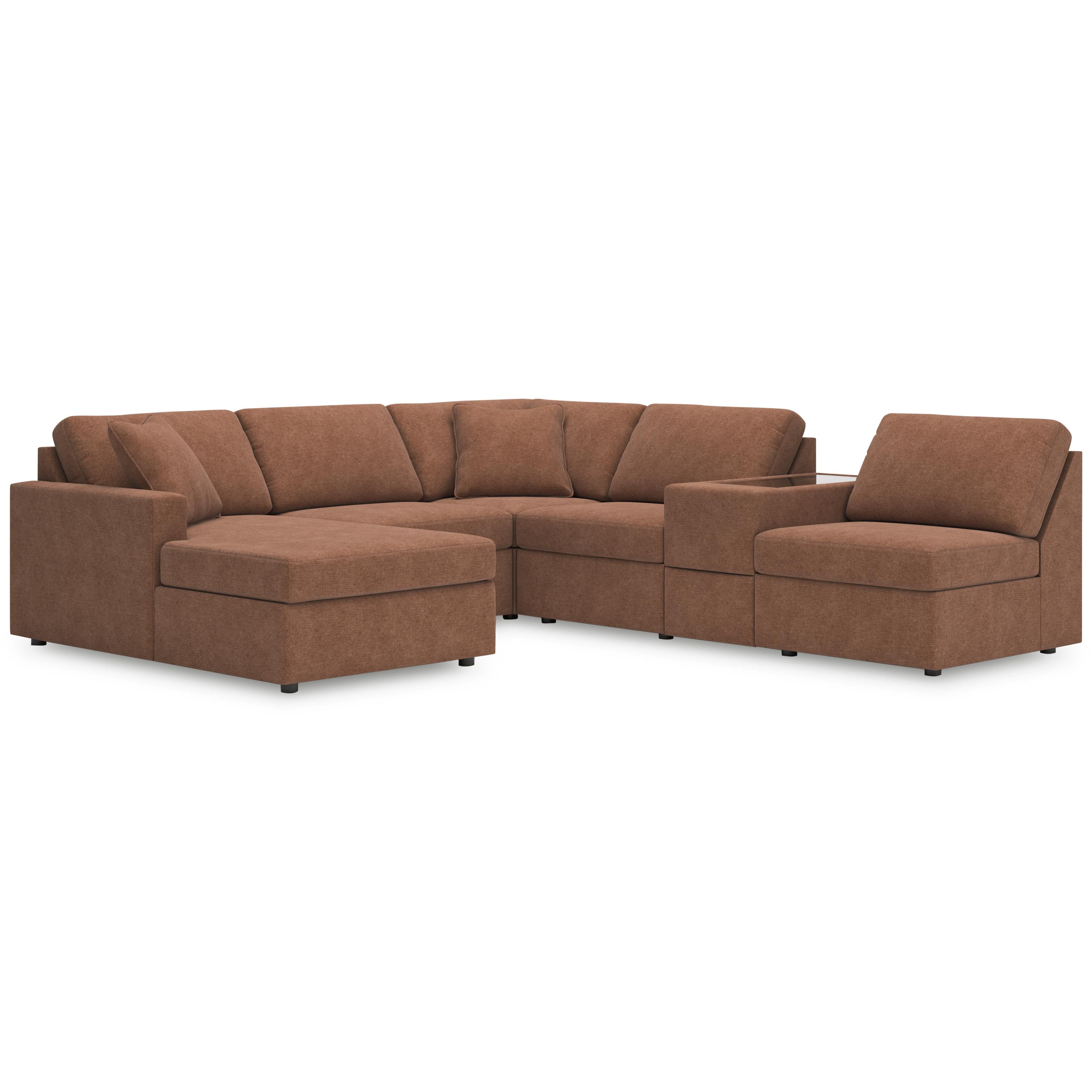 Signature Design by Ashley Modmax 92102S21 6 pc Sectional with Chaise - Image 1