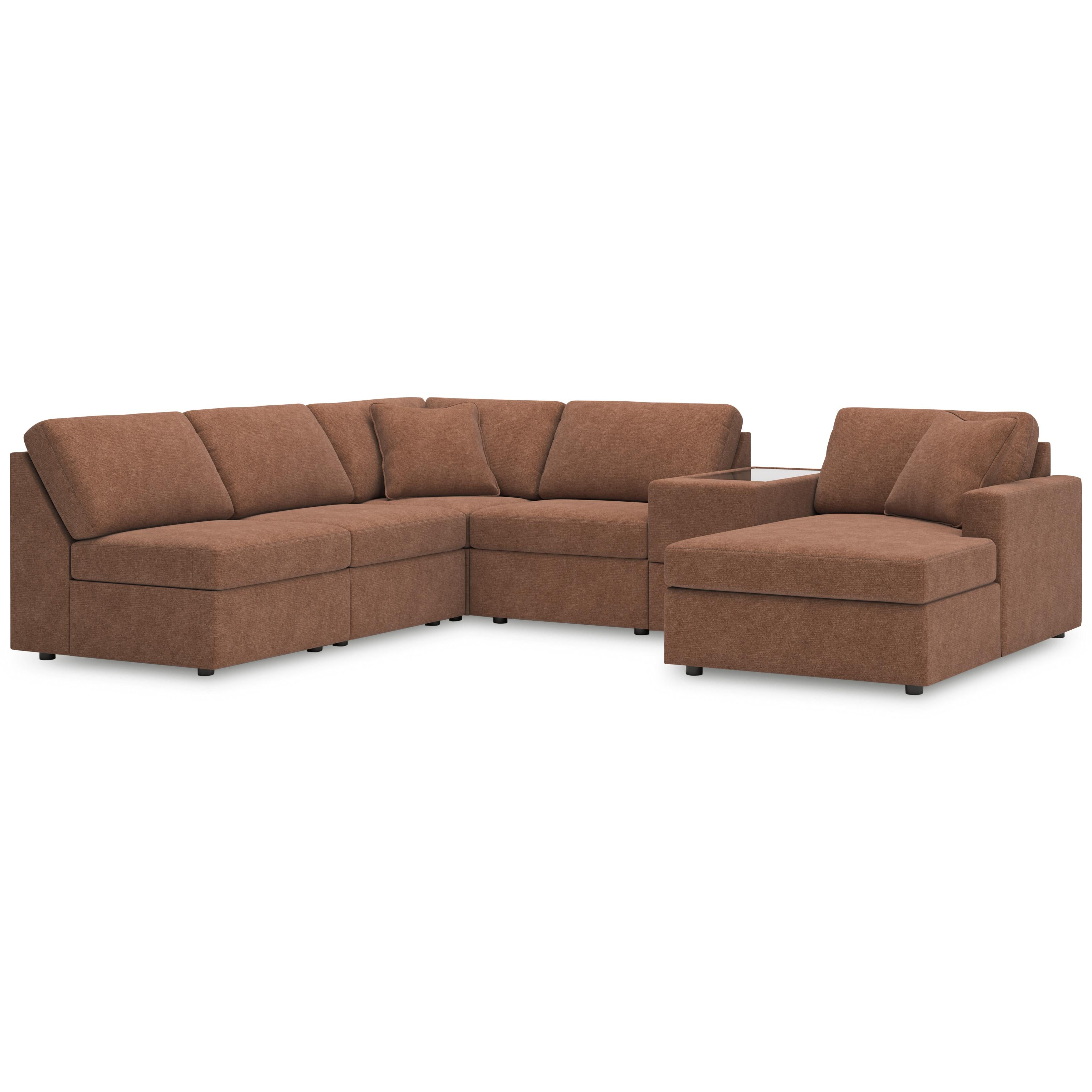 Signature Design by Ashley Modmax 92102S22 6 pc Sectional with Chaise - Image 1