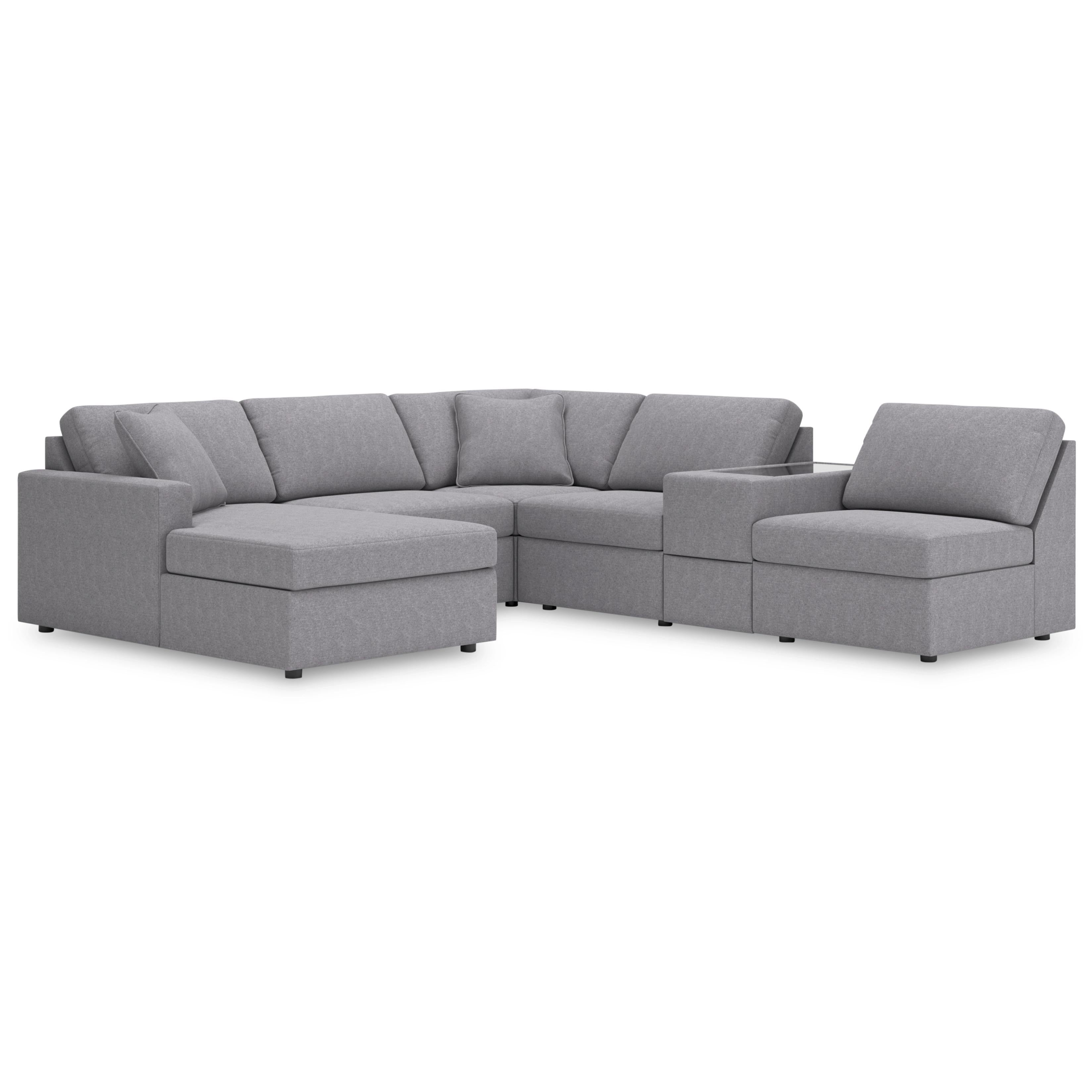 Signature Design by Ashley Modmax 92104S21 6 pc Sectional with Chaise - Image 1