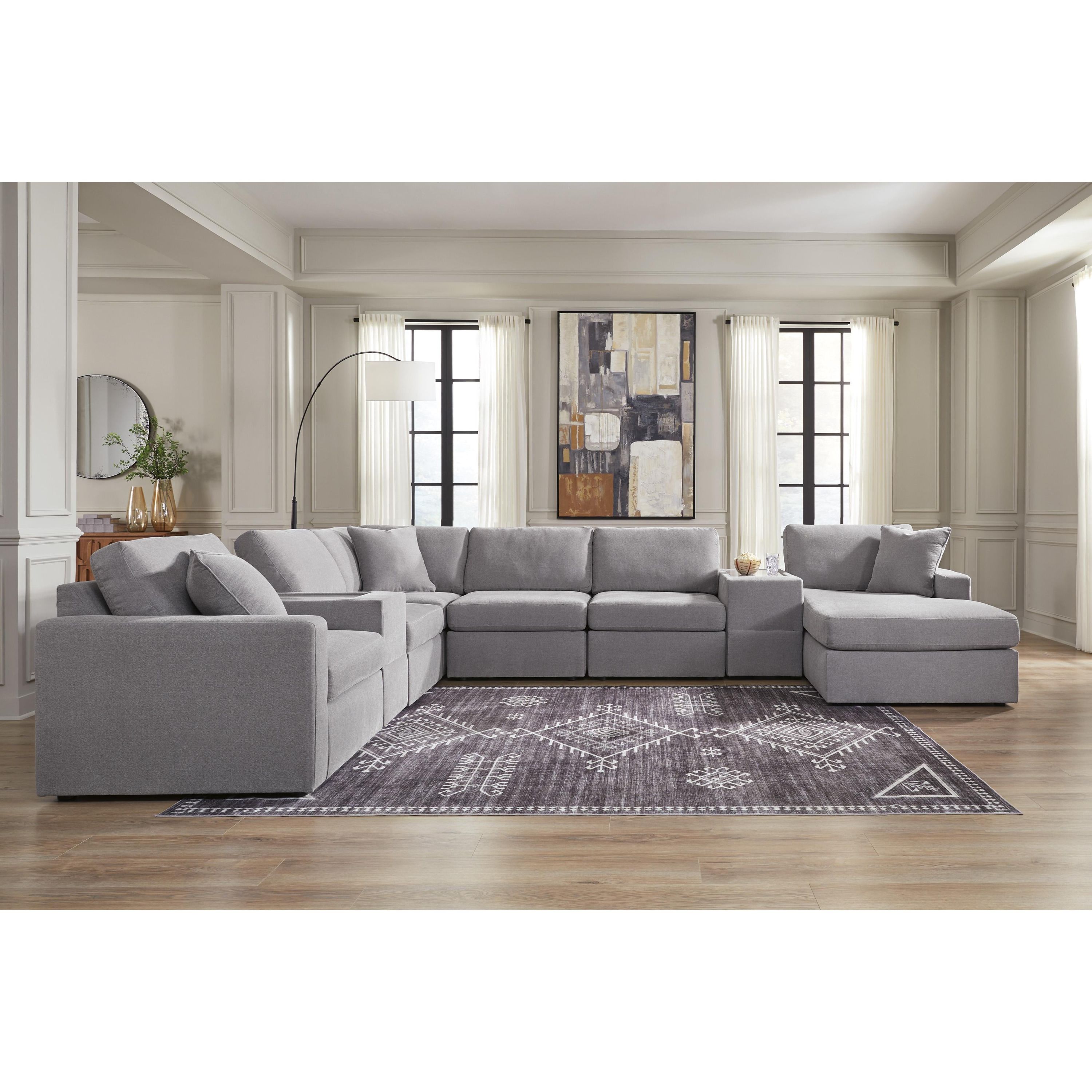 Signature Design by Ashley Modmax 92104S42 8 pc Sectional with Chaise - Image 2