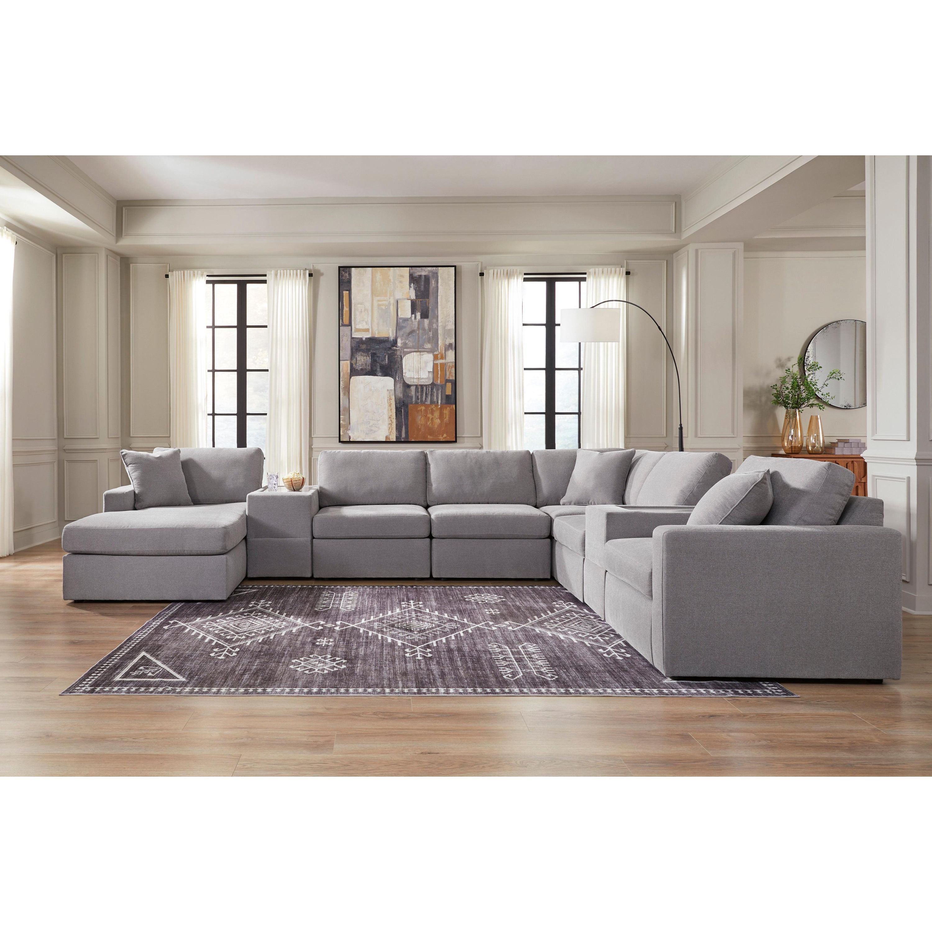 Signature Design by Ashley Modmax 92104S43 8 pc Sectional with Chaise - Image 2