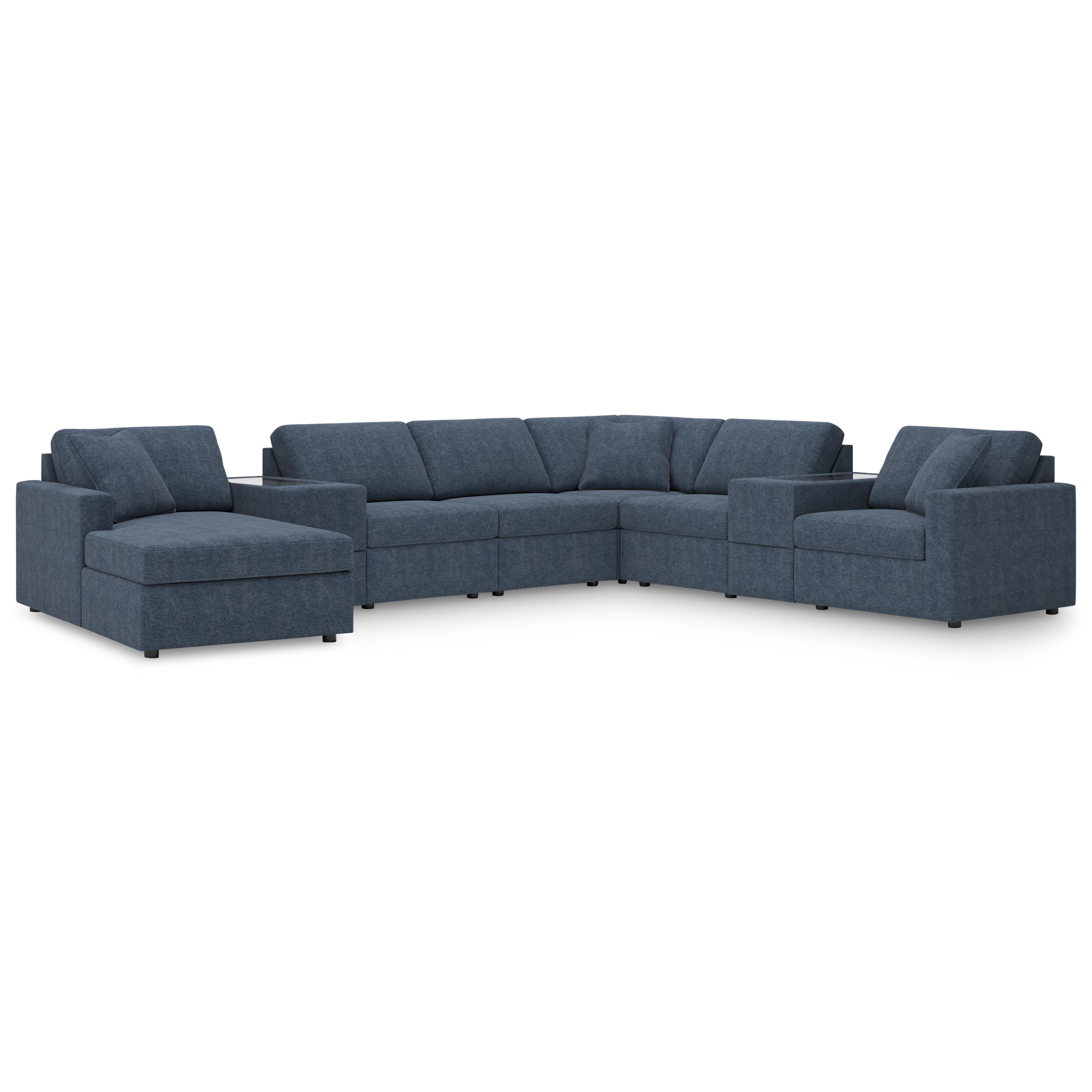 Signature Design by Ashley Modmax 92121S43 8 pc Sectional with Chaise