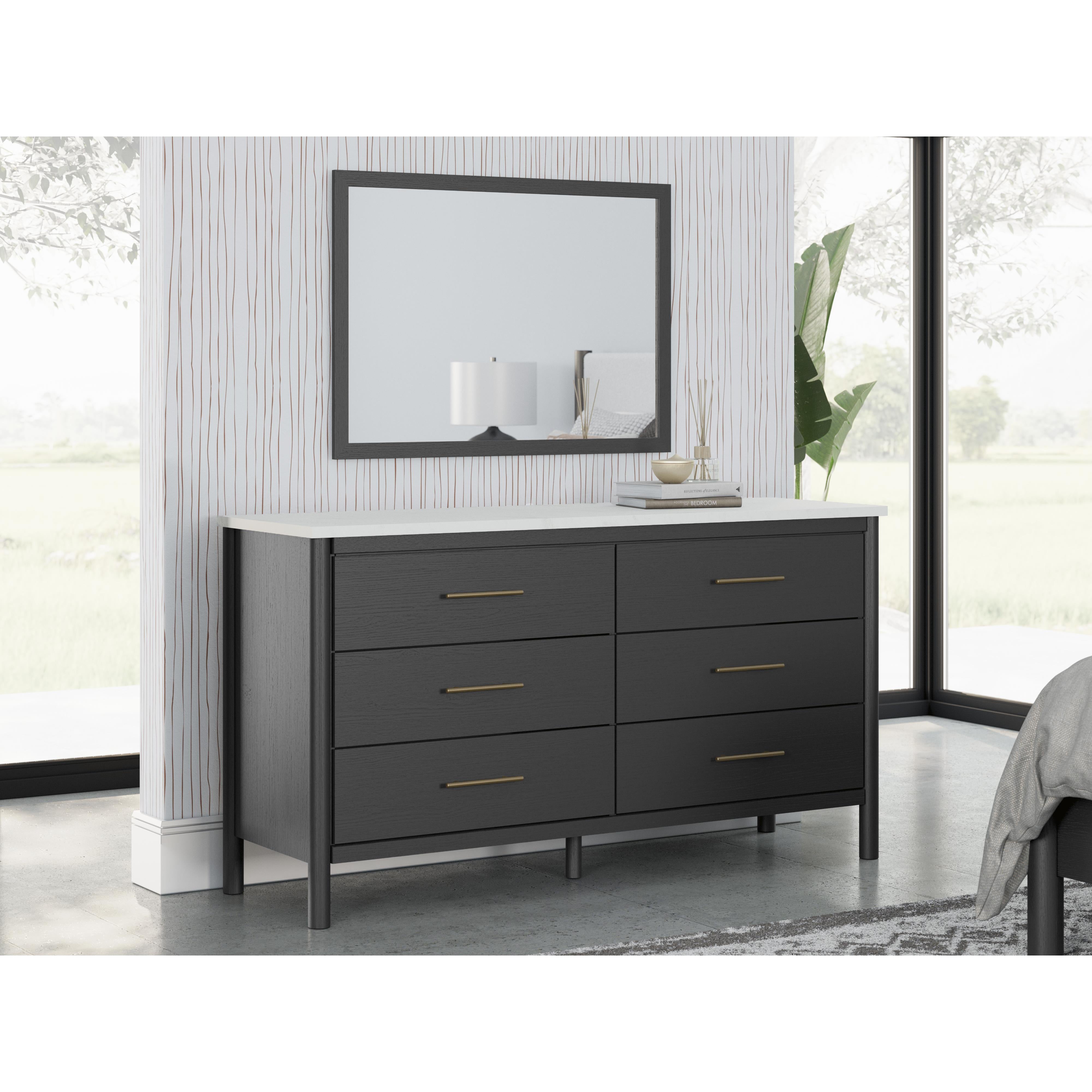 Signature Design by Ashley Cadmori B2616-36 Bedroom Mirror - Image 3