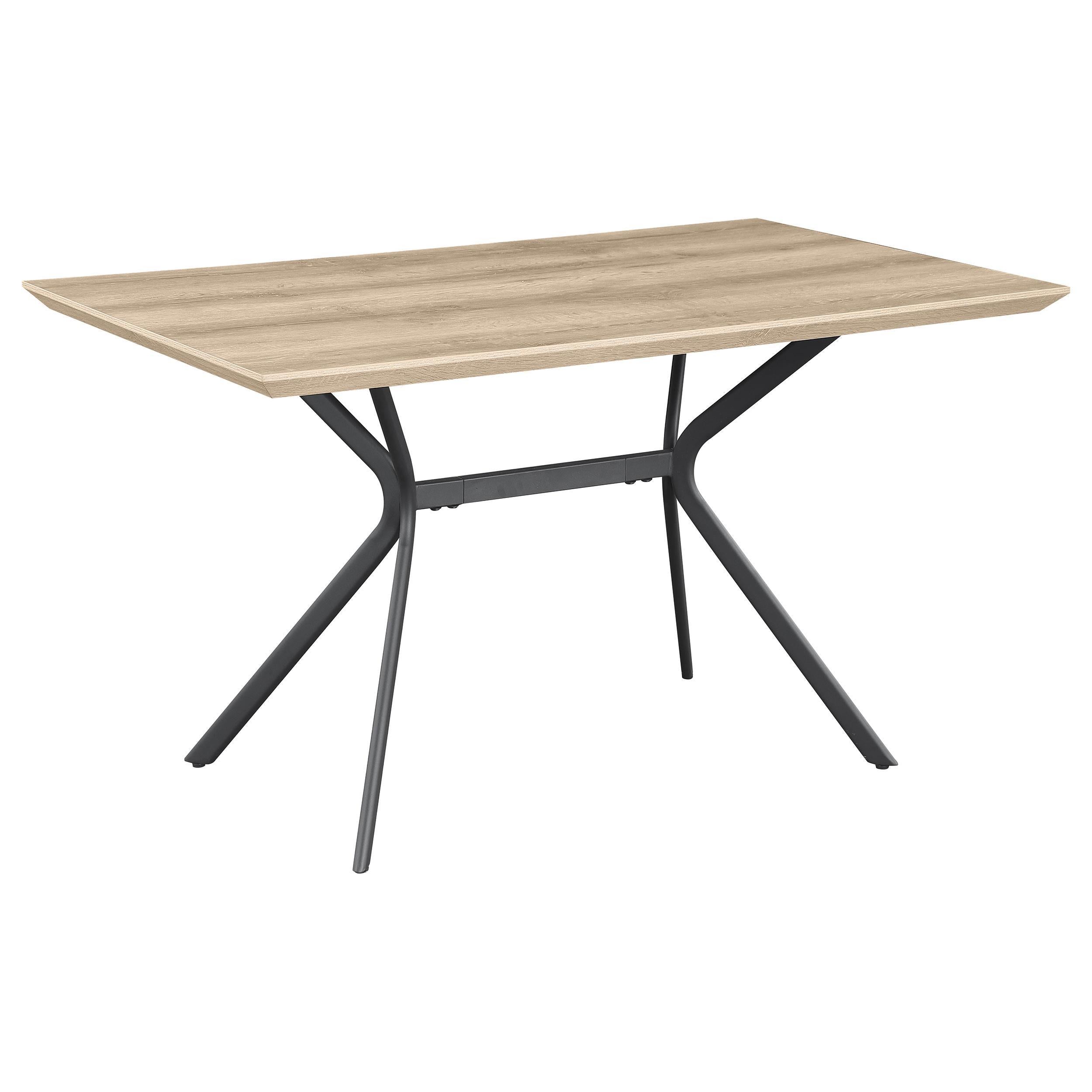Coaster Furniture Edgecreek 108481 53-inch Composite Wood Dining Table - Light Brown - Image 1