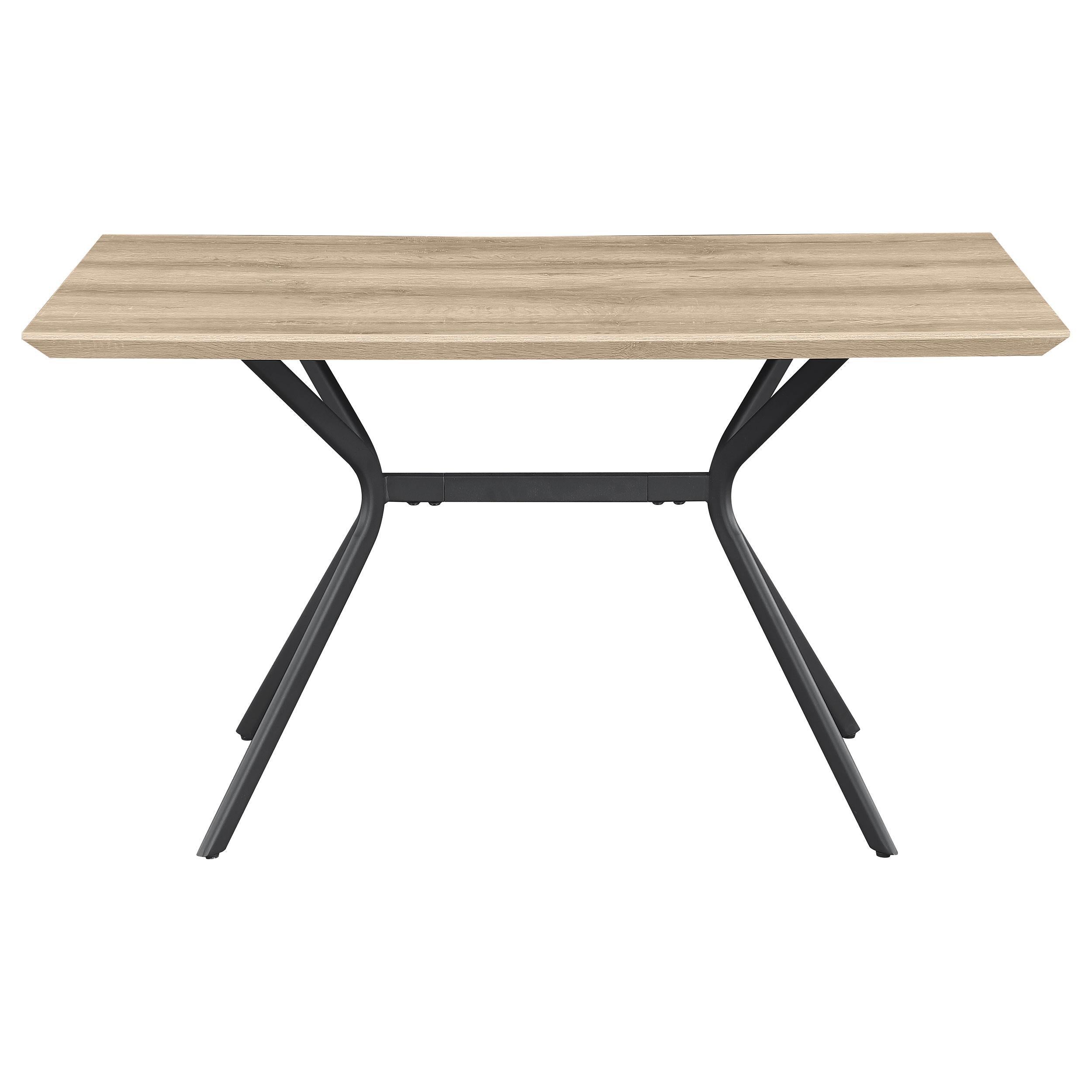 Coaster Furniture Edgecreek 108481 53-inch Composite Wood Dining Table - Light Brown - Image 2