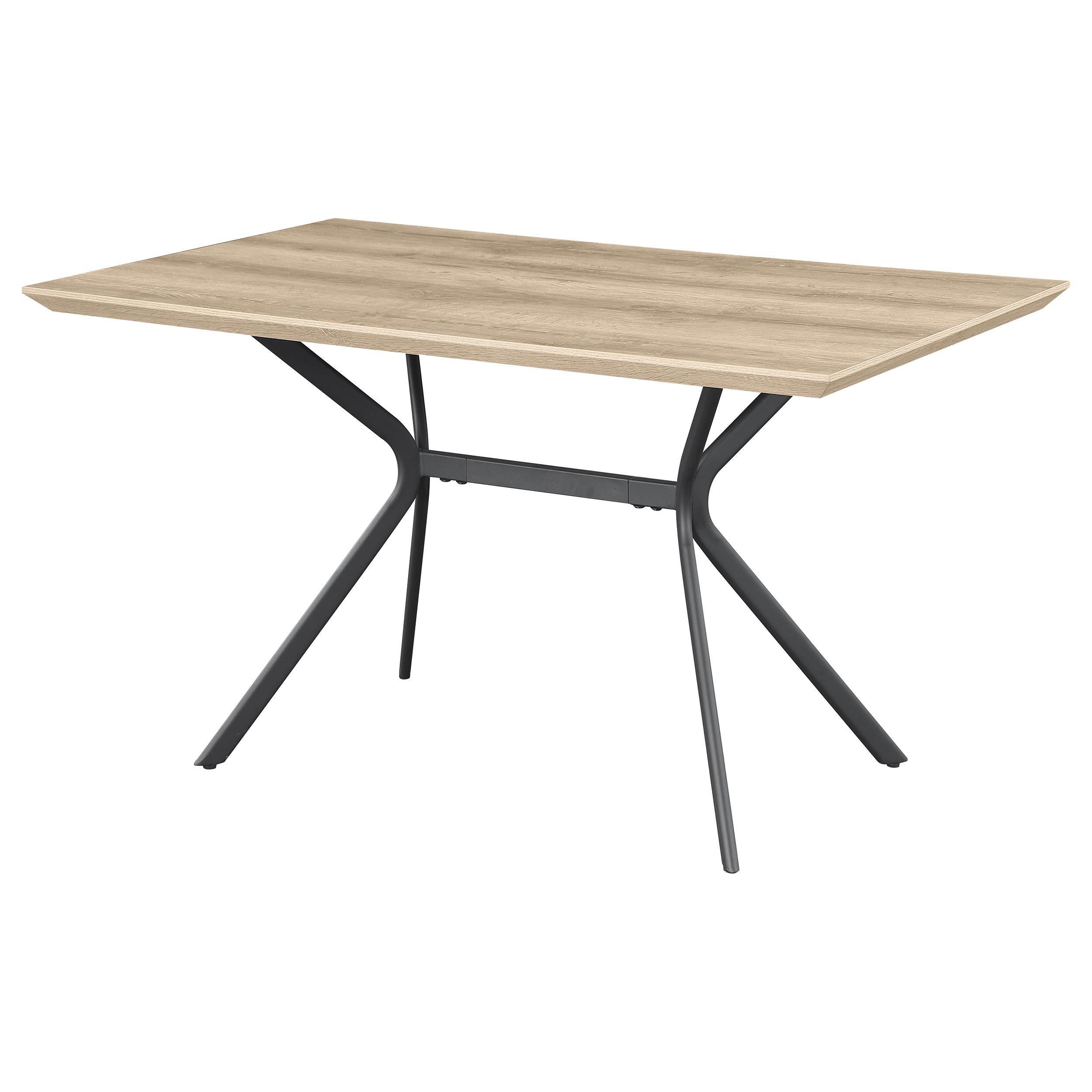 Coaster Furniture Edgecreek 108481 53-inch Composite Wood Dining Table - Light Brown - Image 3