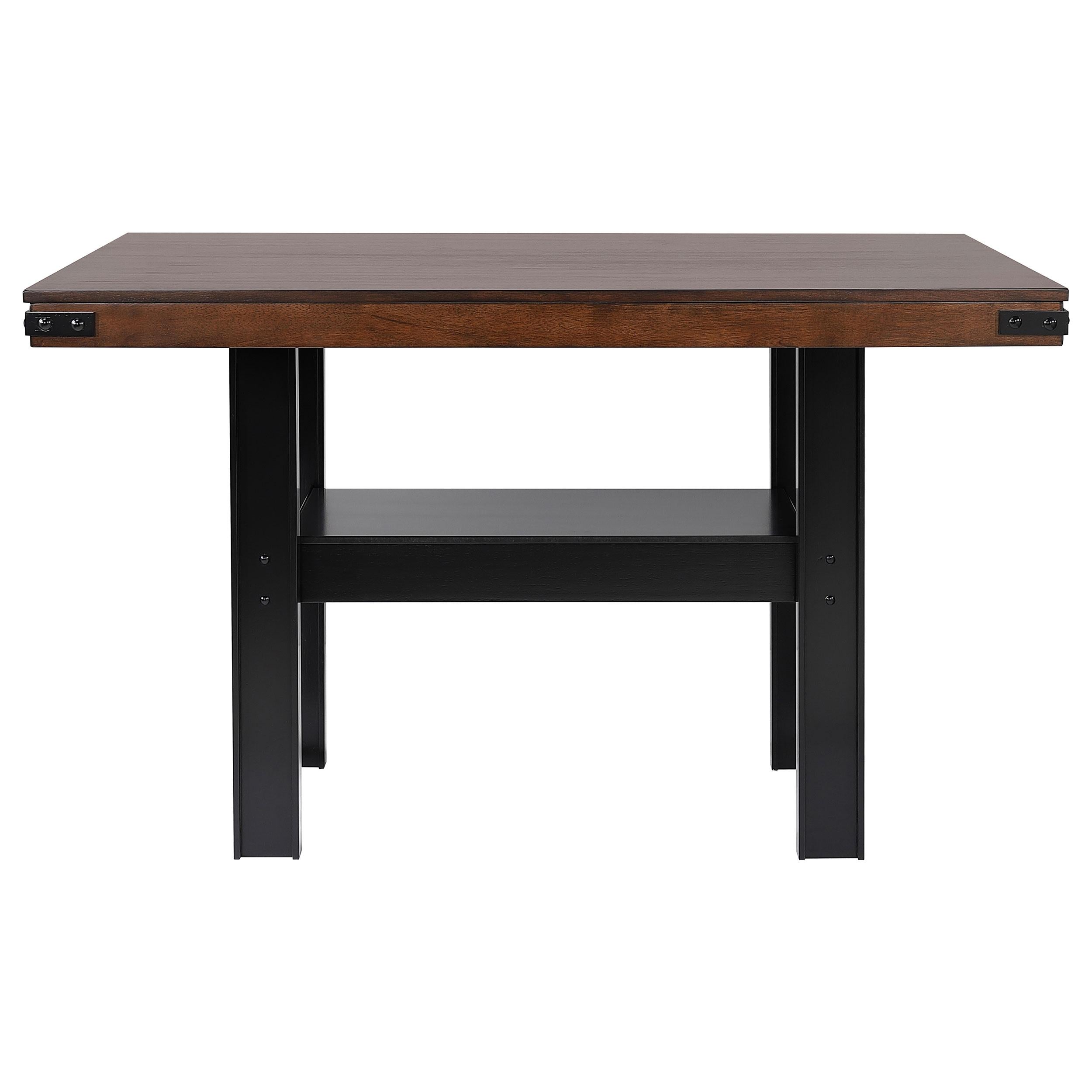 Coaster Furniture Patterson 108888 60-inch Counter Height Dining Table - Mango Oak - Image 3