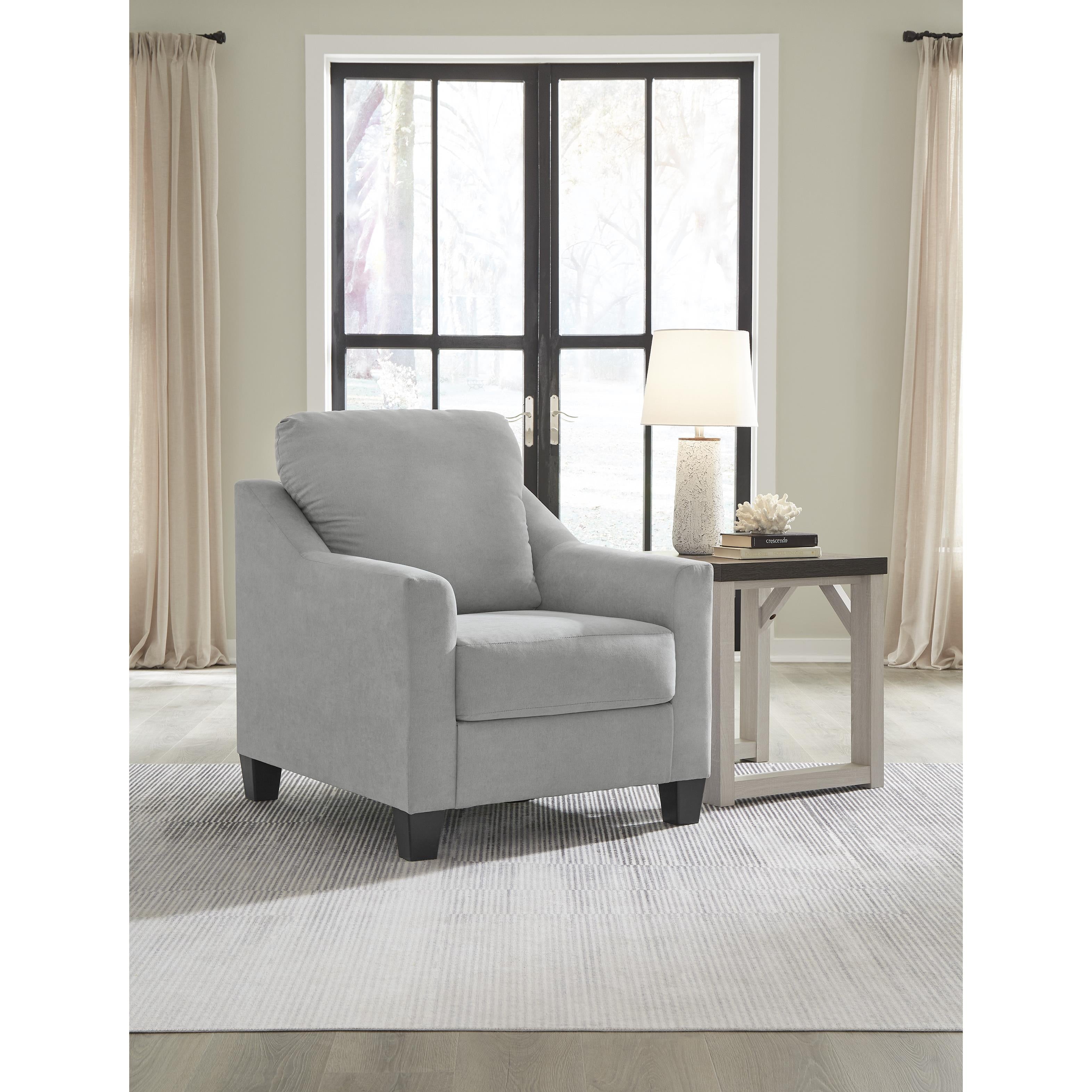 Signature Design by Ashley Adlai 30103U1 Chair and Ottoman - Image 2