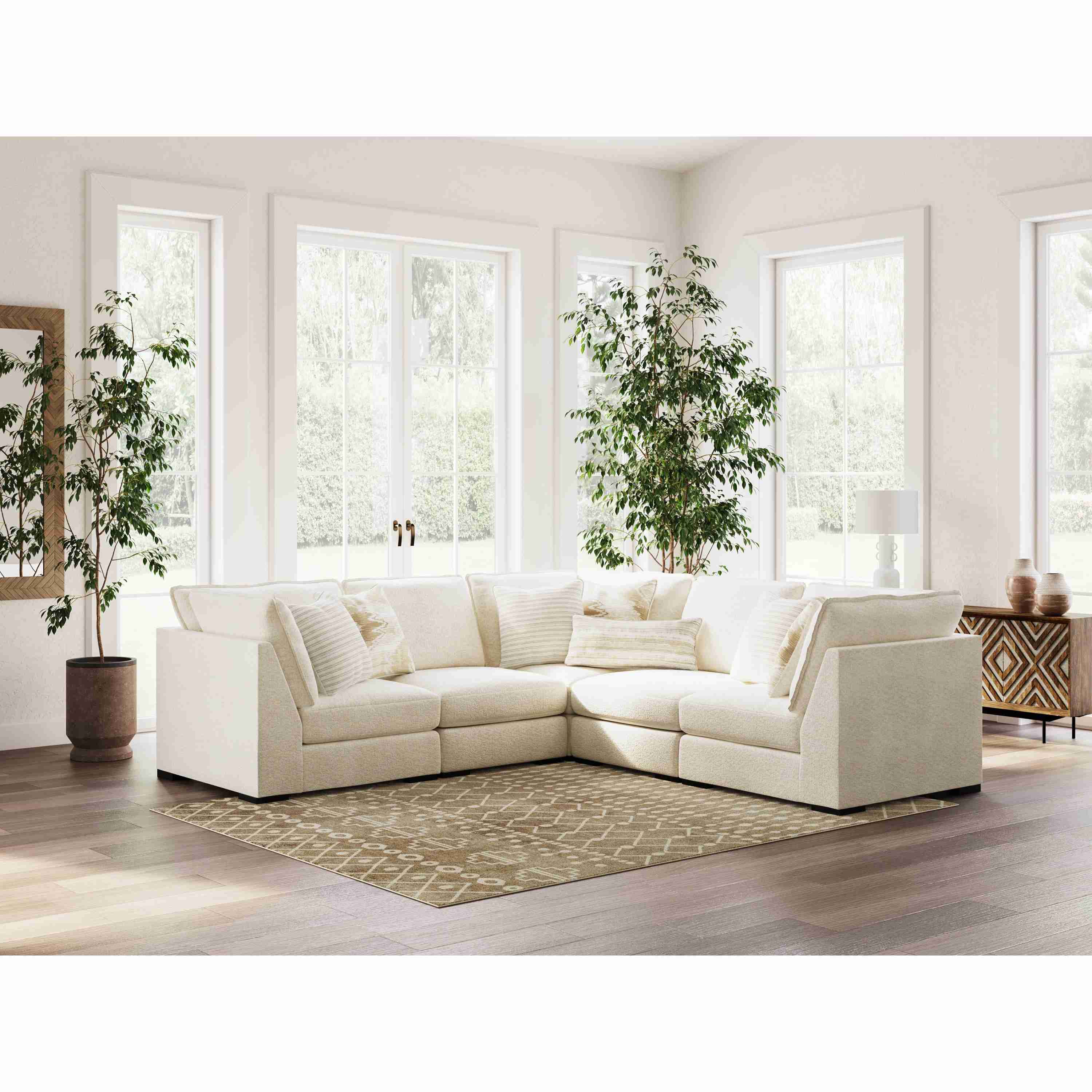 Benchcraft Donelson Creek 48002S1 5 pc Sectional - Image 2