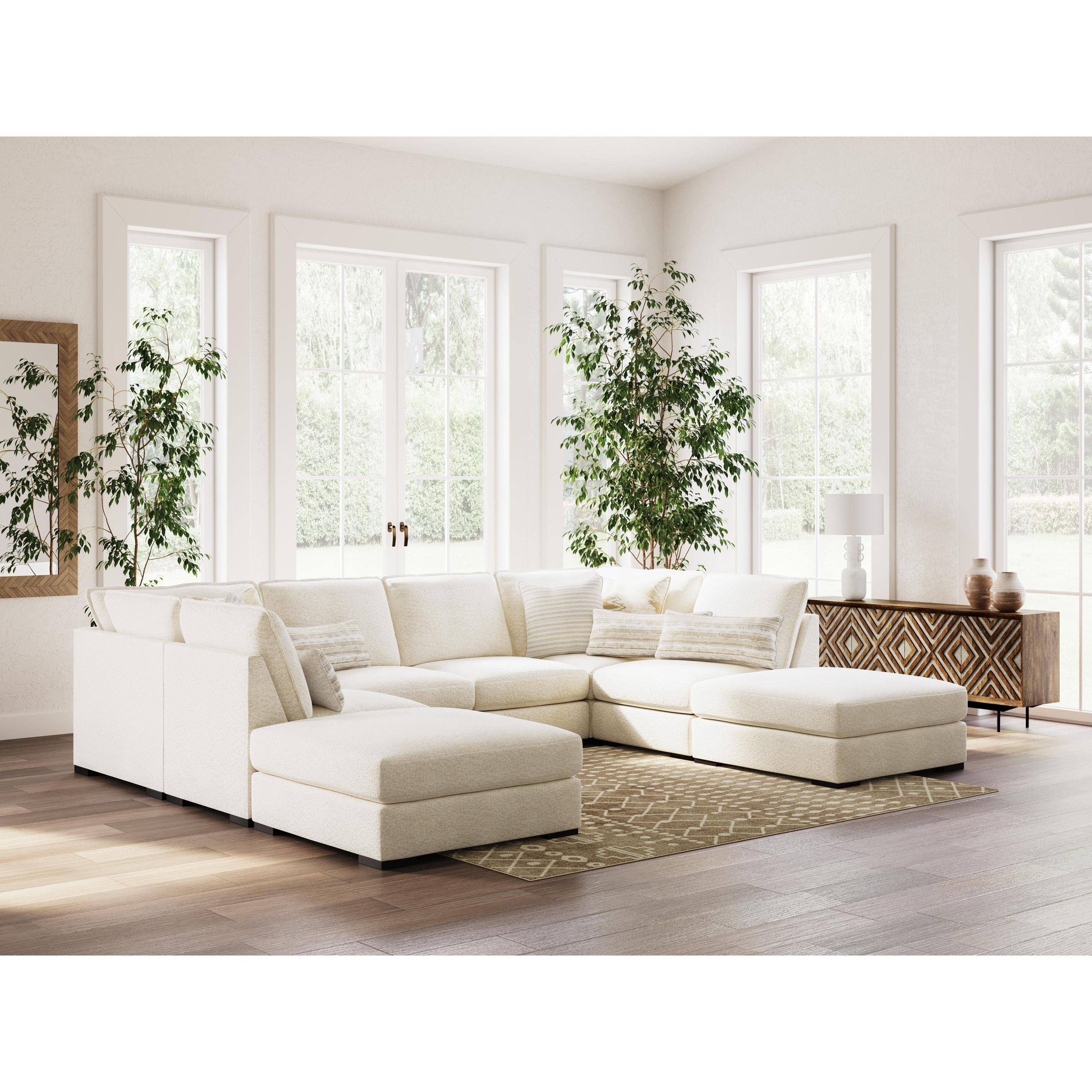 Benchcraft Donelson Creek 48002S3 6 pc Sectional - Image 3