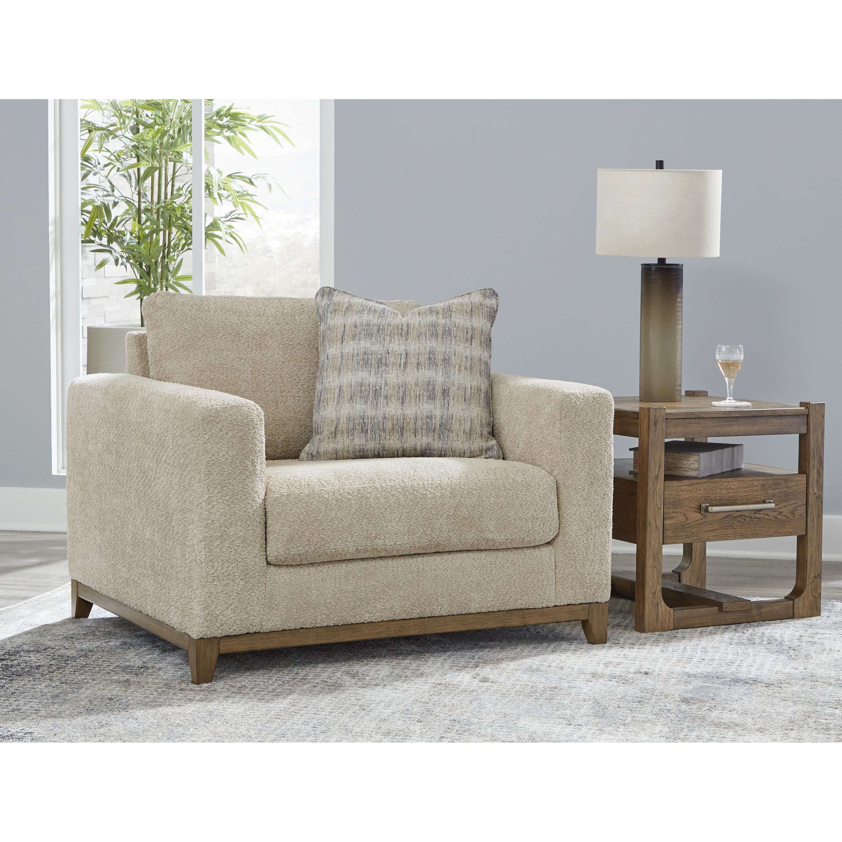 Signature Design by Ashley Parklynn 48902U2 Oversized Chair and Ottoman - Image 2