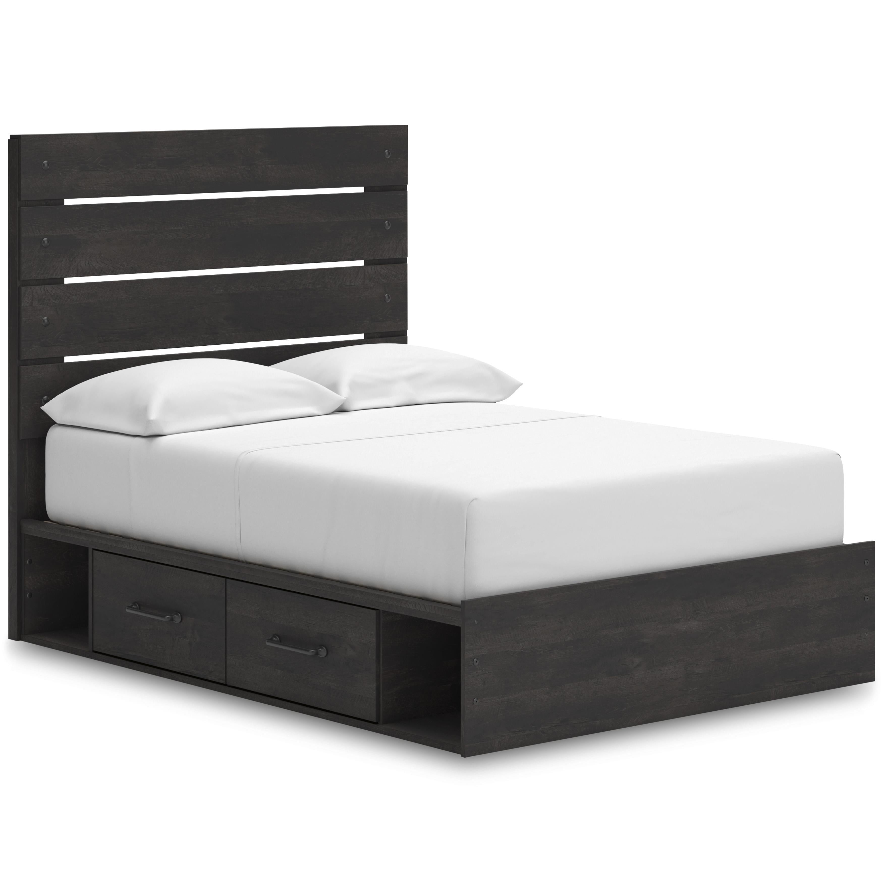 Signature Design by Ashley Hollivern PCB2108B16 Full Panel Bed with Storage - Image 1