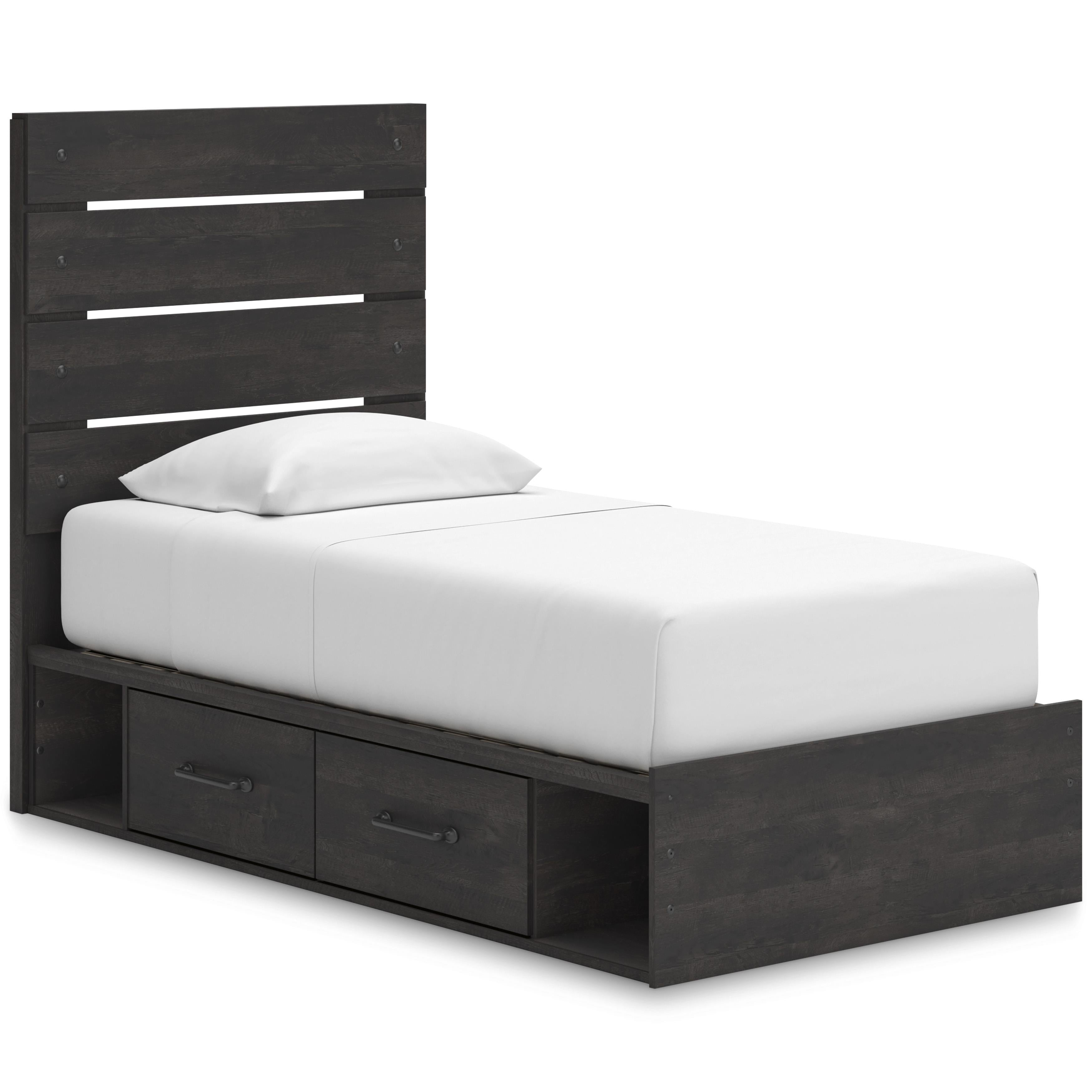 Signature Design by Ashley Hollivern PCB2108B17 Twin Panel Storage Bed - Image 1